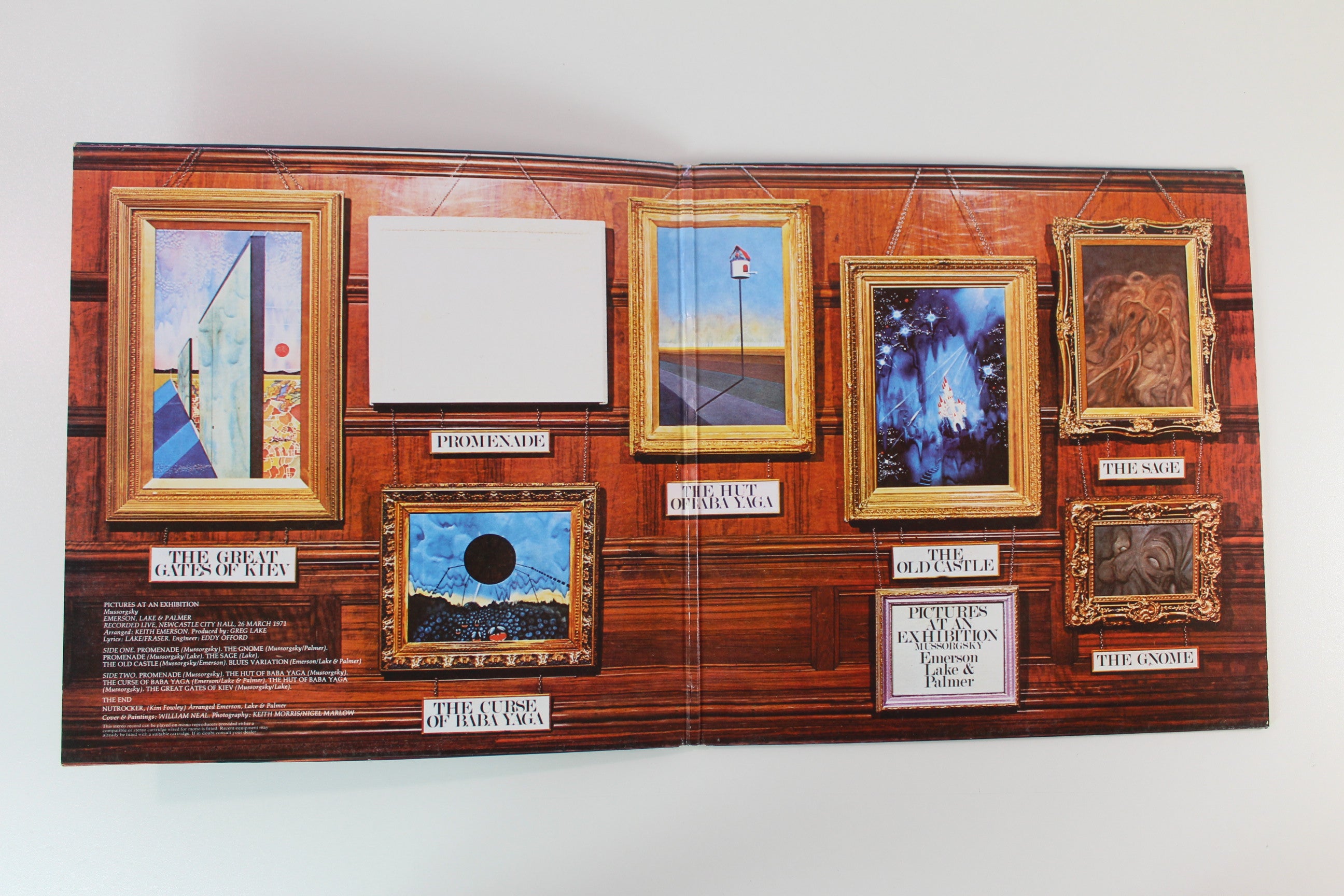 Emerson, Lake & Palmer - Pictures At An Exhibition on Music On Vinyl