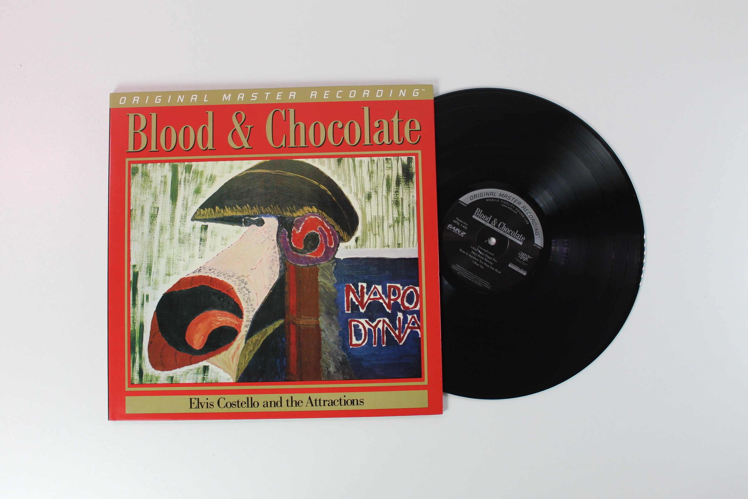 Elvis Costello & The Attractions - Blood & Chocolate on Mobile Fidelity Sound Lab Ltd Numbered Reissue