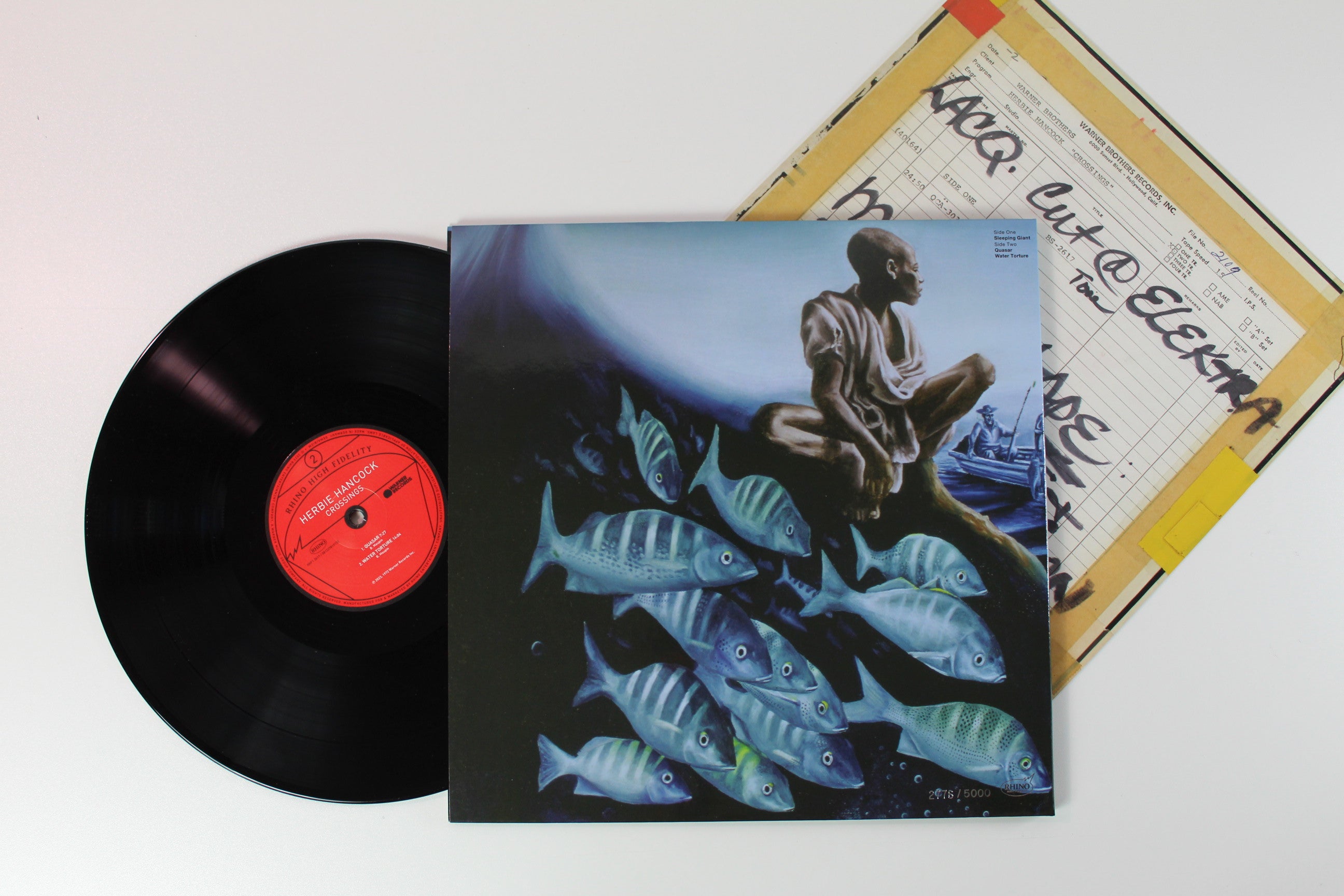 Herbie Hancock - Crossings on Rhino Records Ltd Numbered 180 Gram Reissue