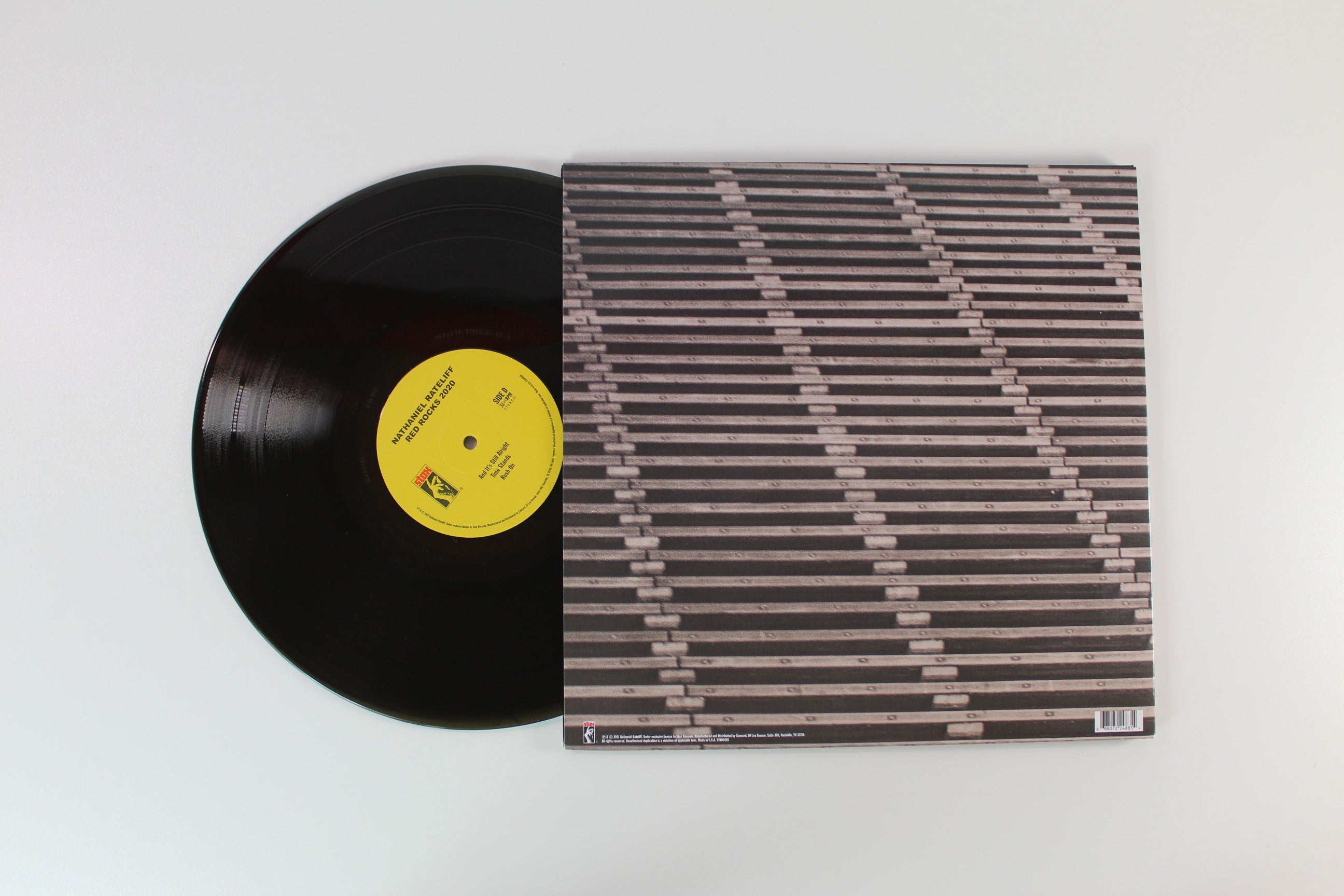 Nathaniel Rateliff - Red Rocks 2020 on Stax - Black Ice Vinyl