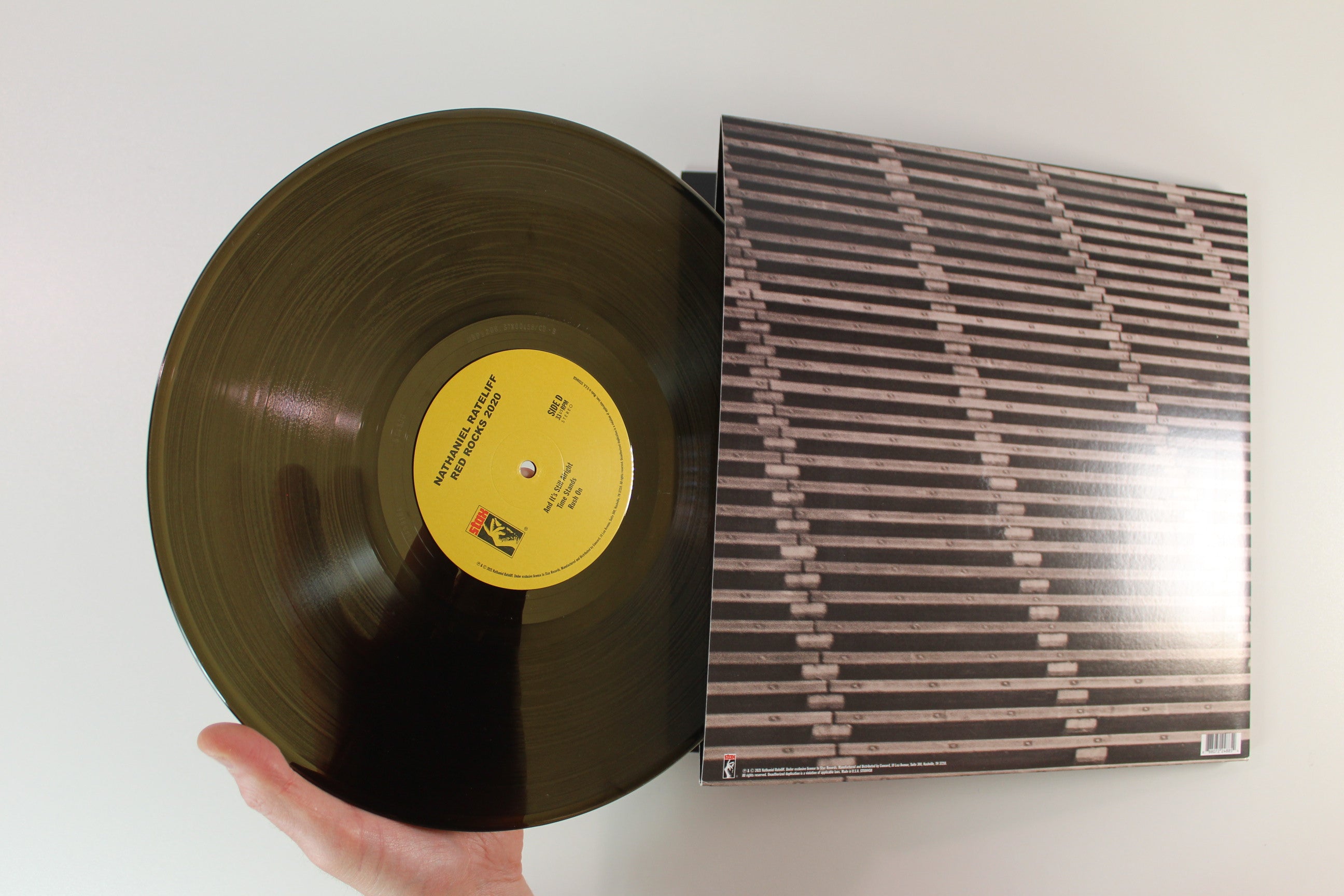 Nathaniel Rateliff - Red Rocks 2020 on Stax - Black Ice Vinyl