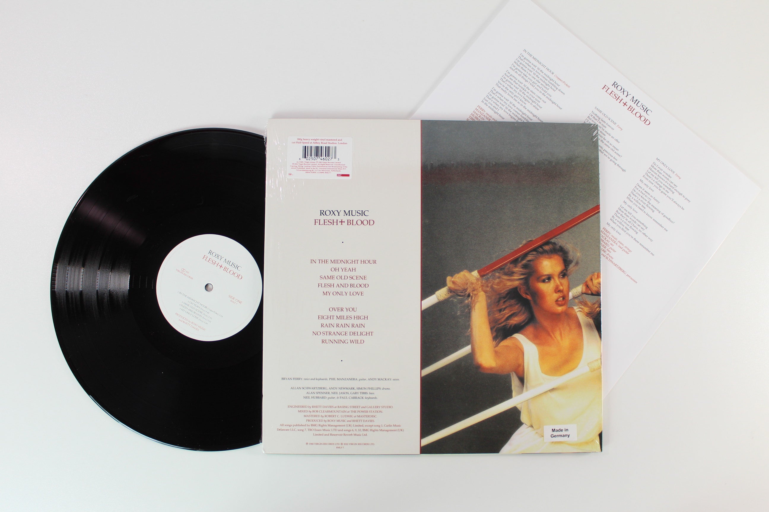 Roxy Music - Flesh + Blood on Virgin / UMC - Half-Speed Mastered reissue
