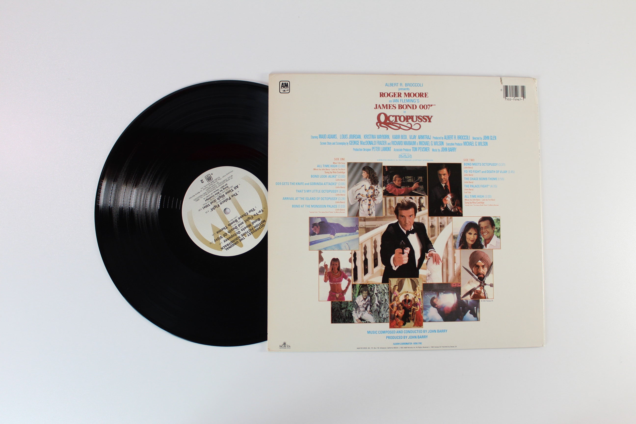 John Barry - Octopussy (Original Motion Picture Soundtrack) on A&M Records