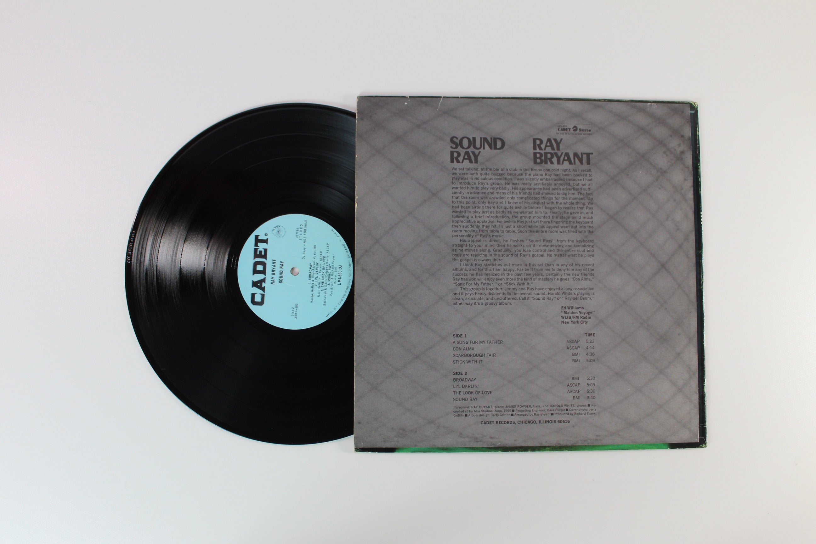 Ray Bryant - Sound Ray on Cadet - Promo