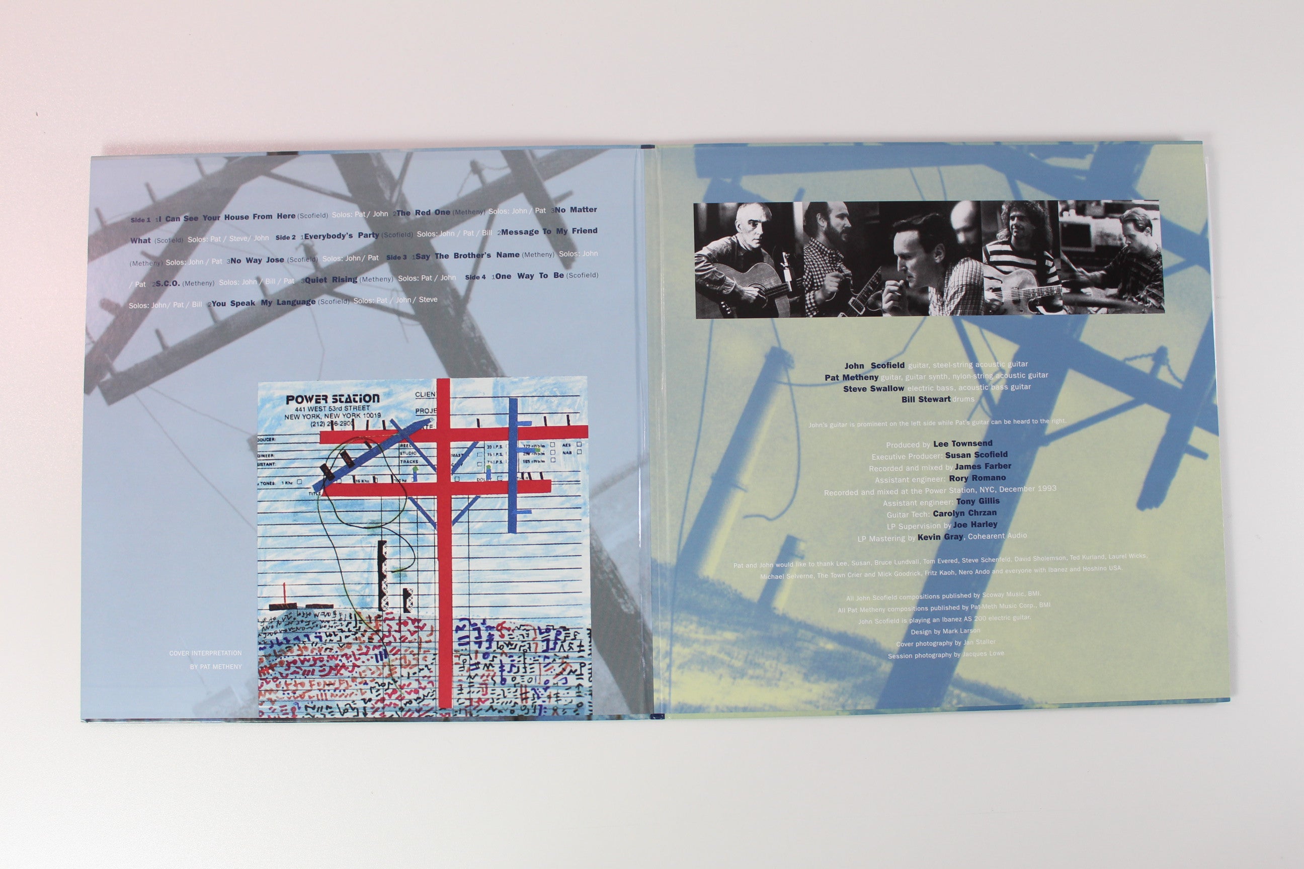 John Scofield / Pat Metheny - I Can See Your House From Here on Blue Note Tone Poet Series Reissue