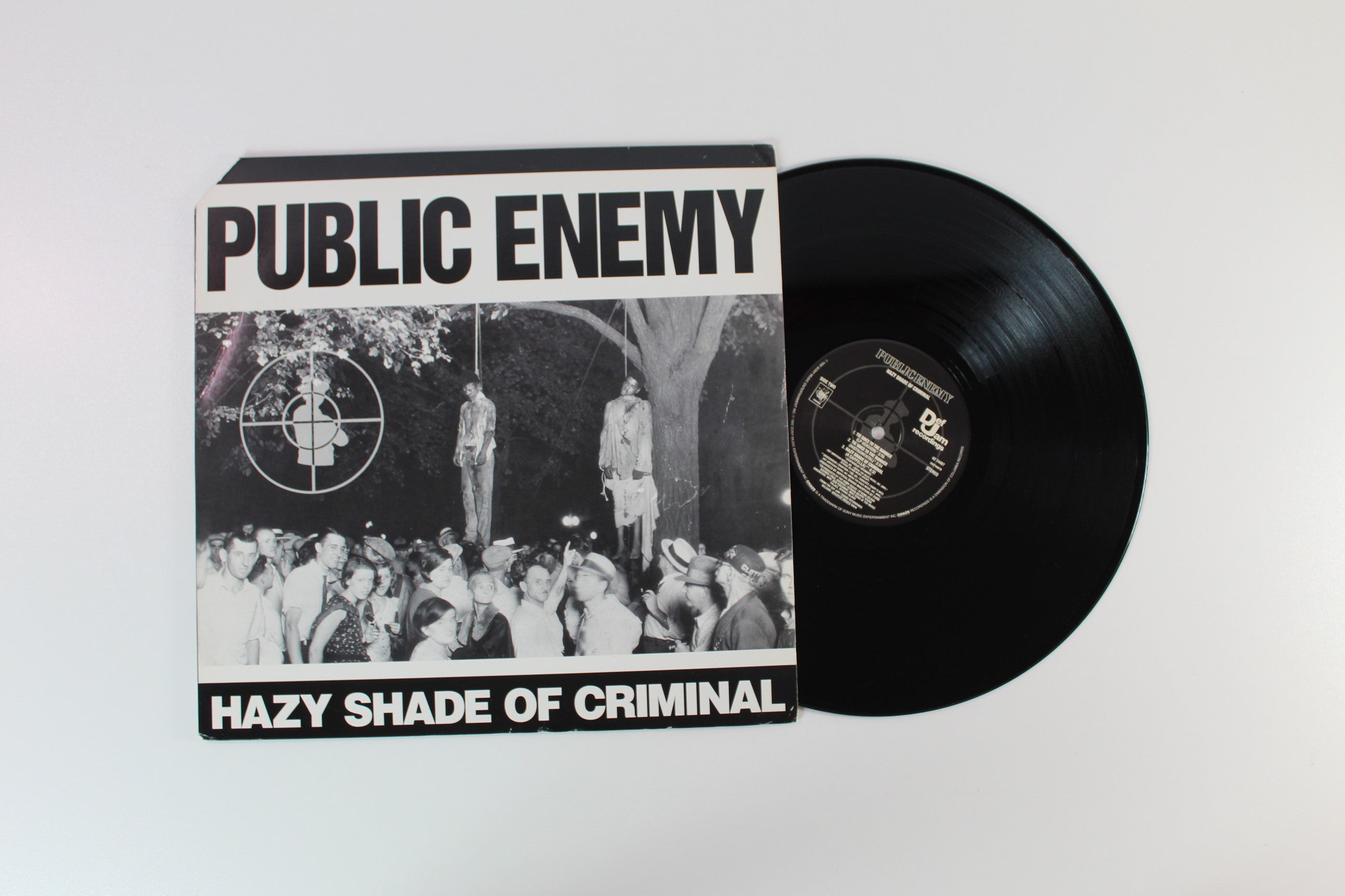 Public Enemy - Hazy Shade Of Criminal 12" on Def Jam Recordings