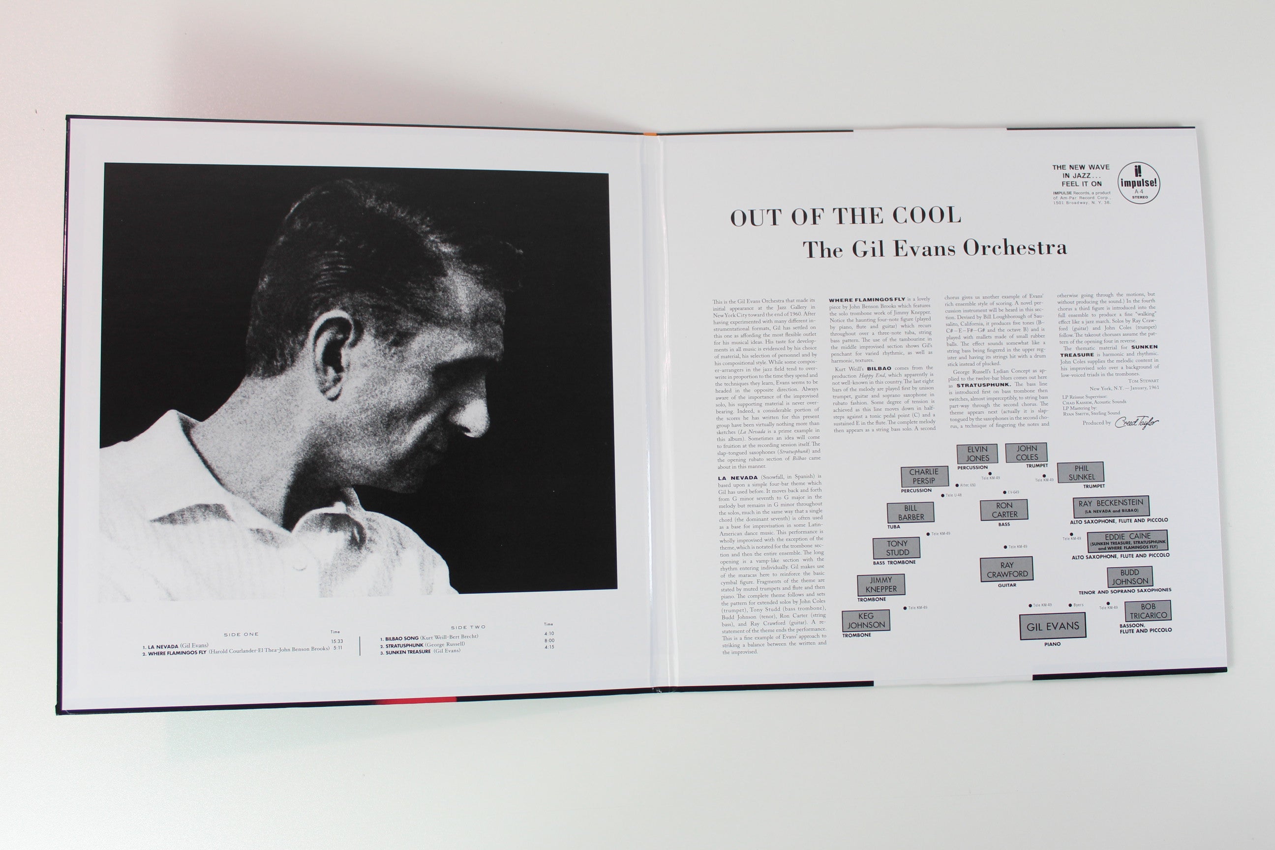 Gil Evans And His Orchestra - Out Of The Cool on Impulse UMe Acoustic Sounds Series Reissue