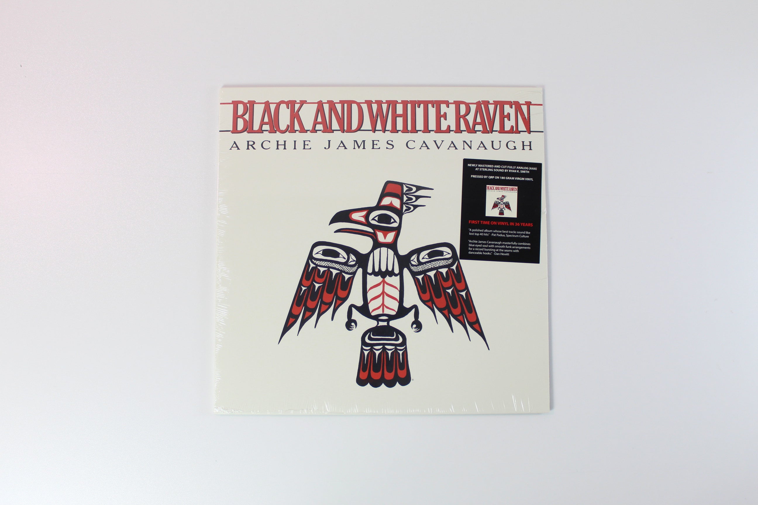 Archie James Cavanaugh - Black And White Raven on Starstruck Ltd Reissue Sealed