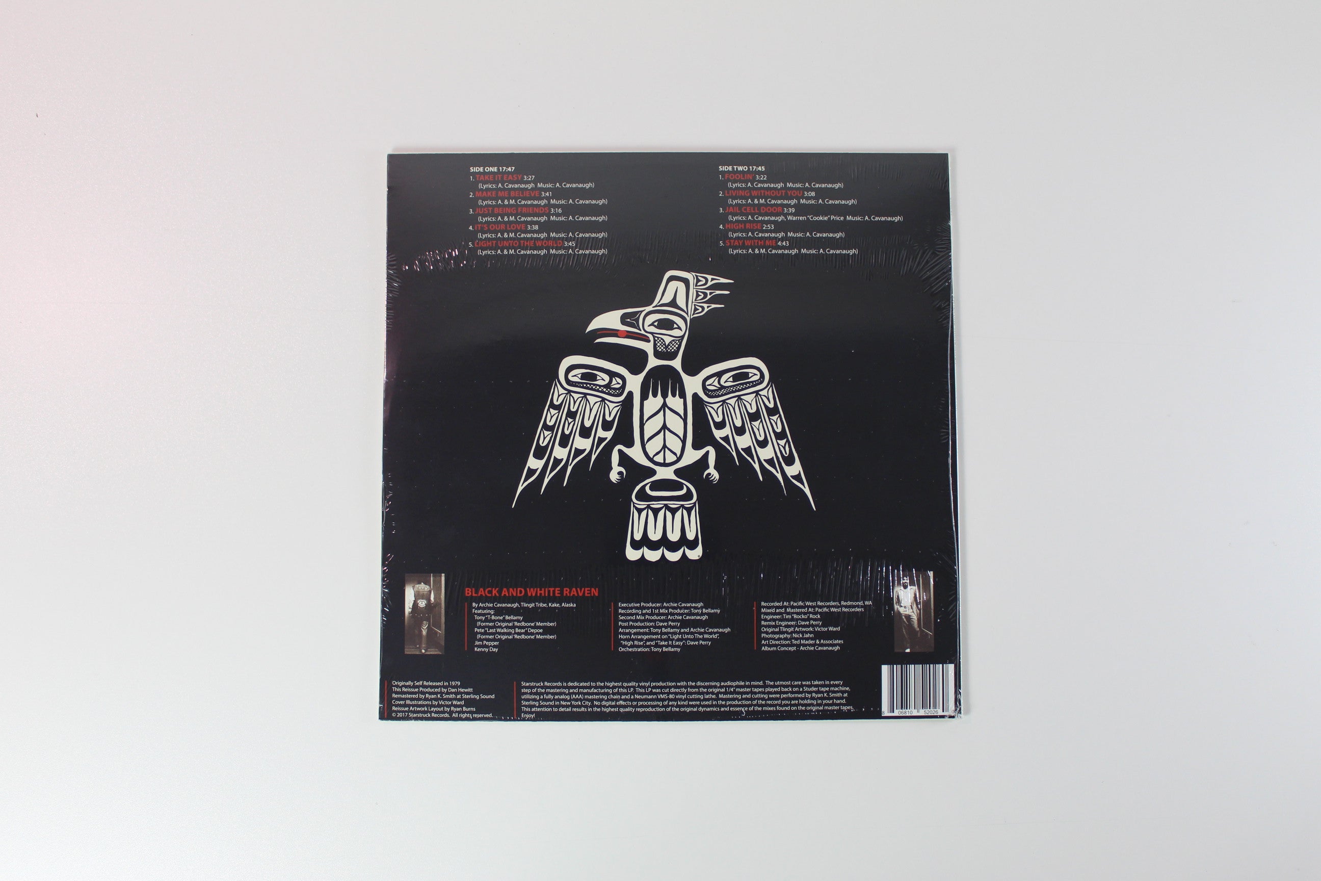 Archie James Cavanaugh - Black And White Raven on Starstruck Ltd Reissue Sealed