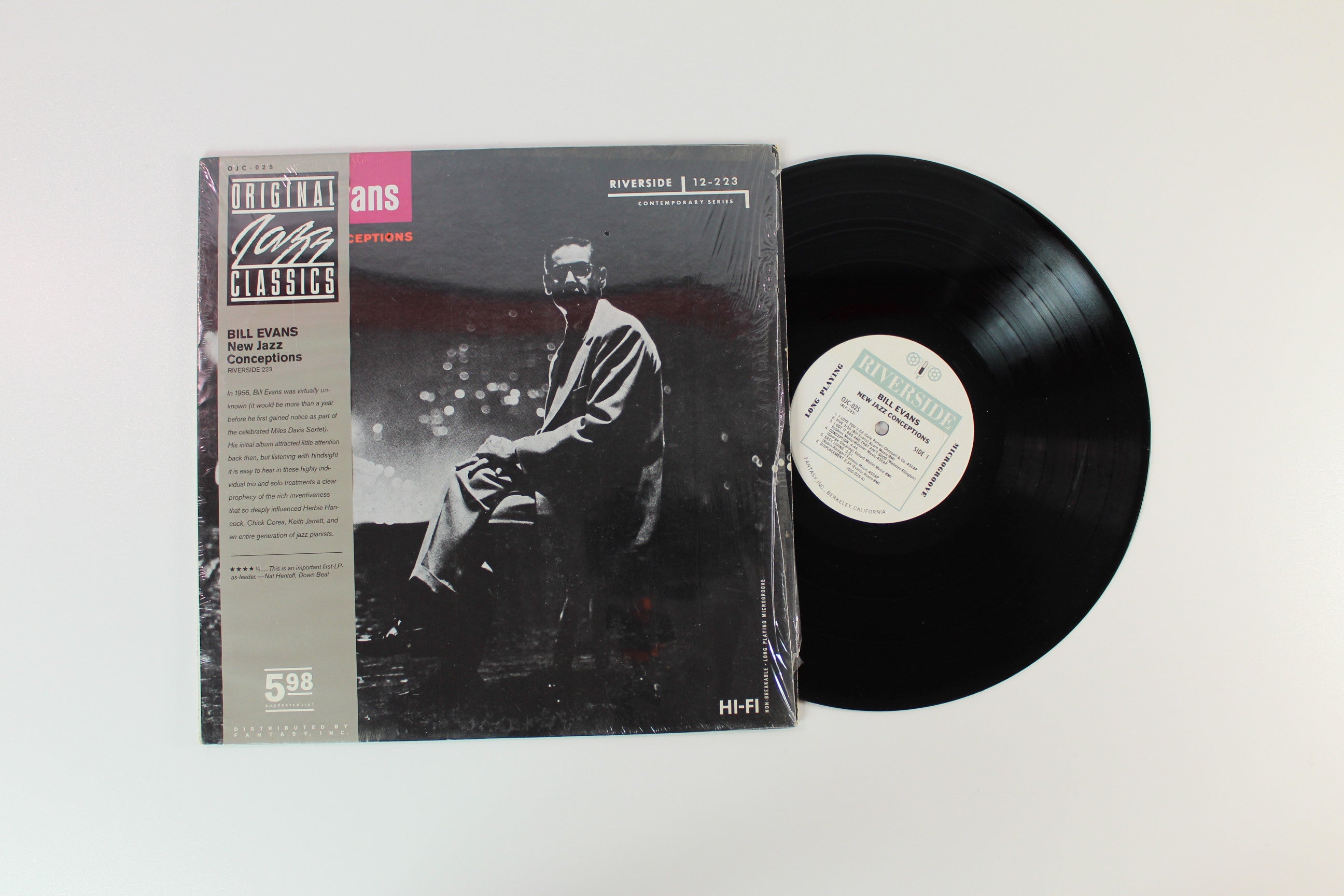 Bill Evans - New Jazz Conceptions on Original Jazz Classics / Riverside