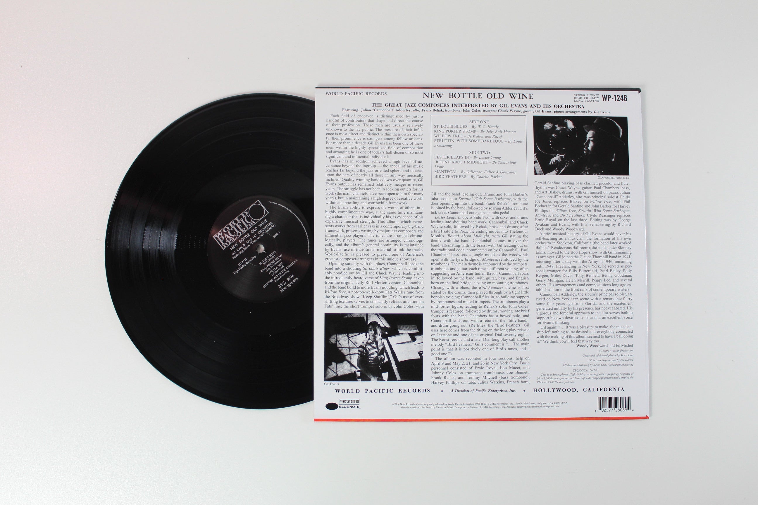 Gil Evans And His Orchestra - New Bottle Old Wine on World Pacific Blue Note Tone Poet Series Reissue