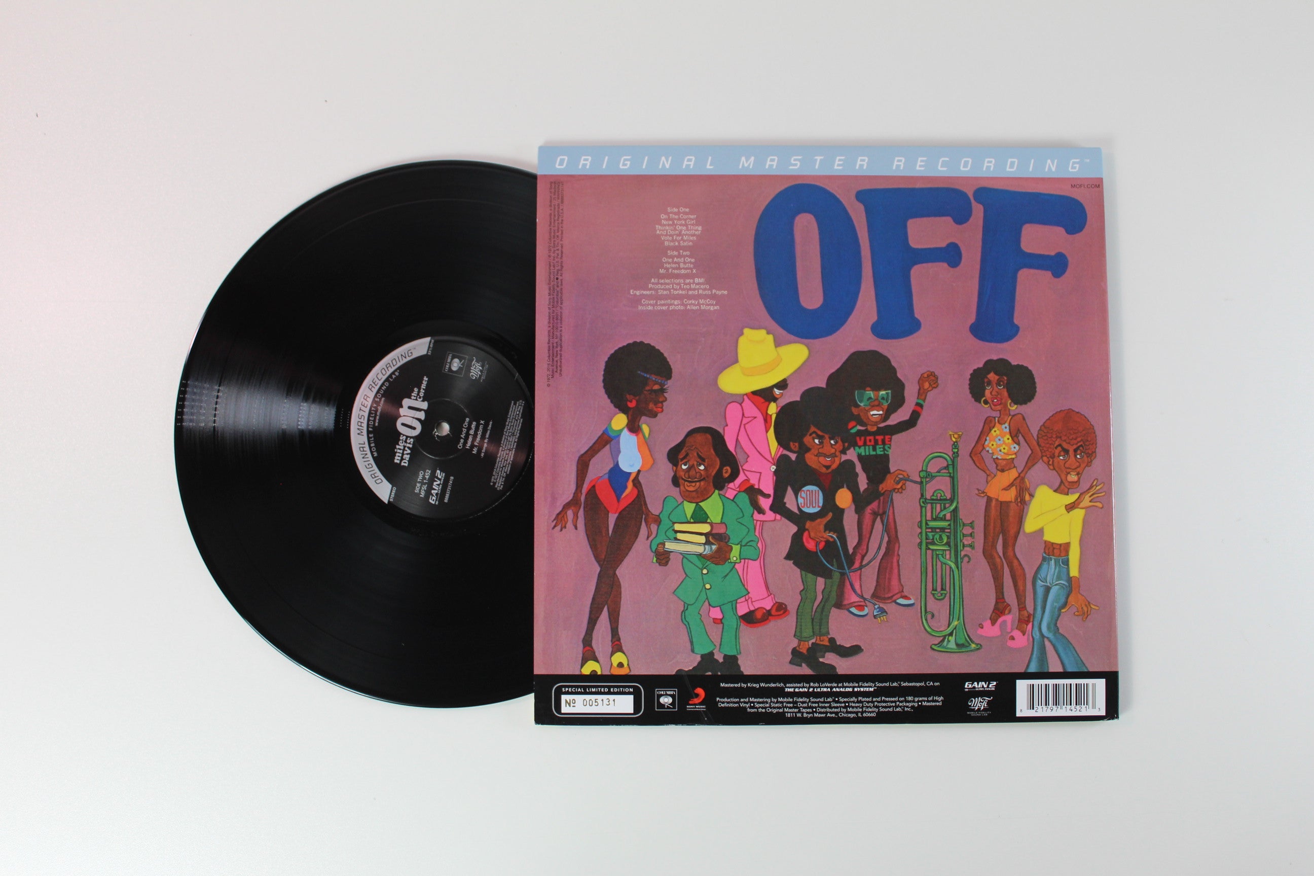 Miles Davis - On The Corner on Mobile Fidelity Sound Lab Ltd Numbered Reissue