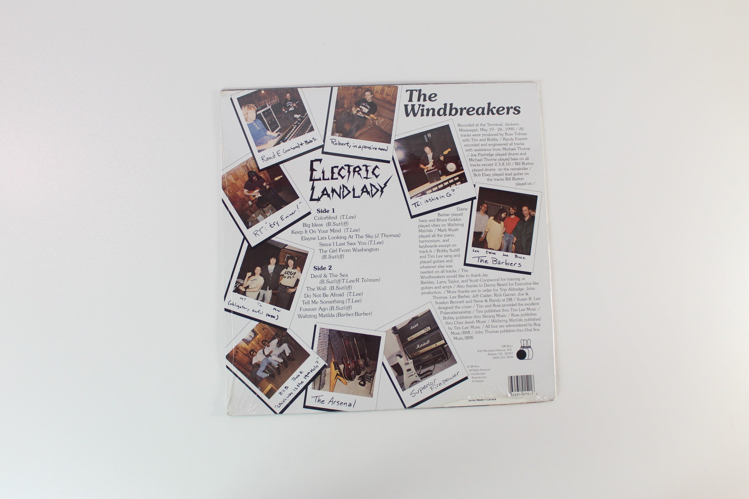 Windbreakers - Electric Landlady on DB Recs Sealed