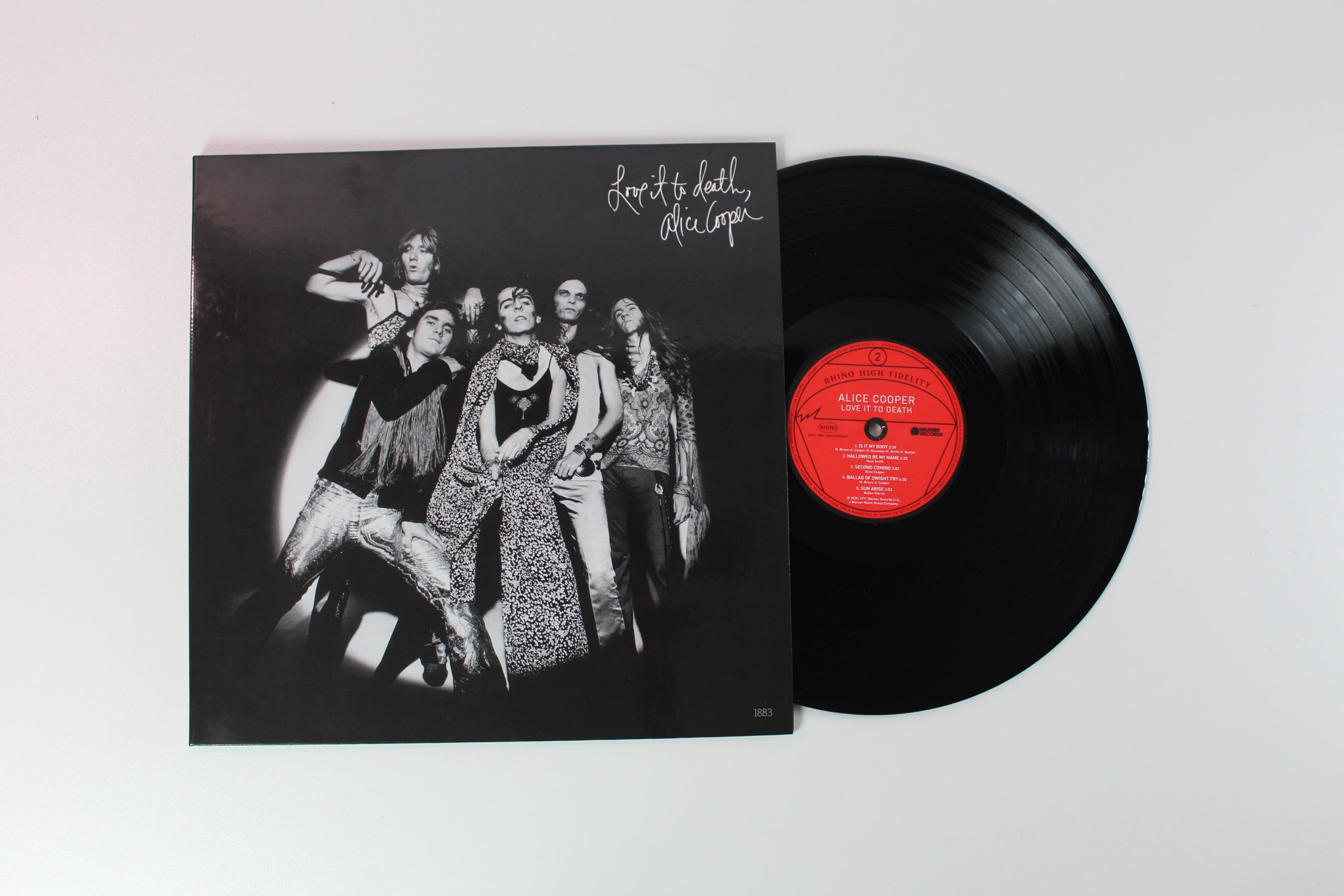 Alice Cooper - Love It To Death on Rhino Records Ltd Numbered 180 Gram