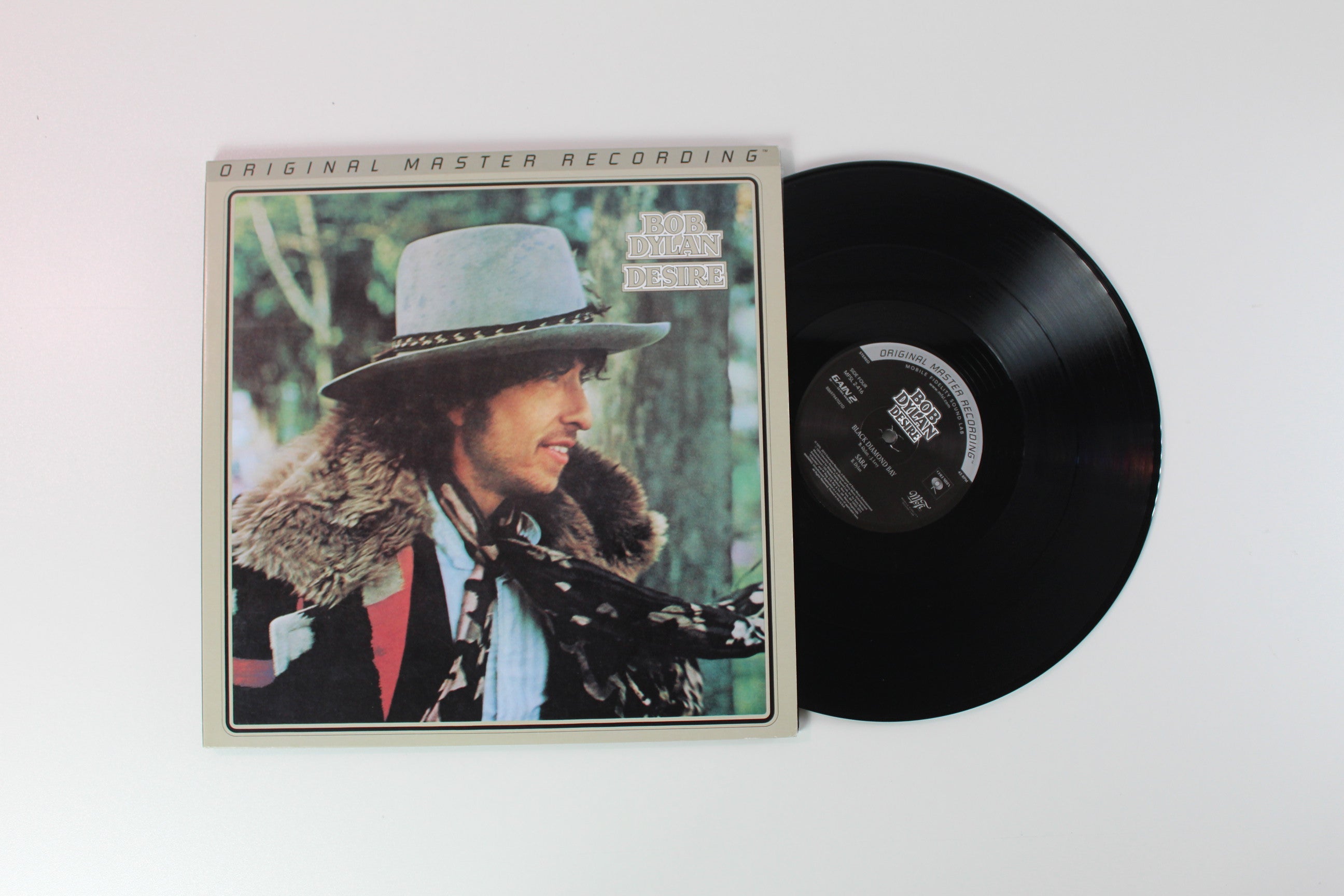 Bob Dylan - Desire on Mobile Fidelity Sound Lab Ltd Numbered 2 X 12" 45 RPM Reissue