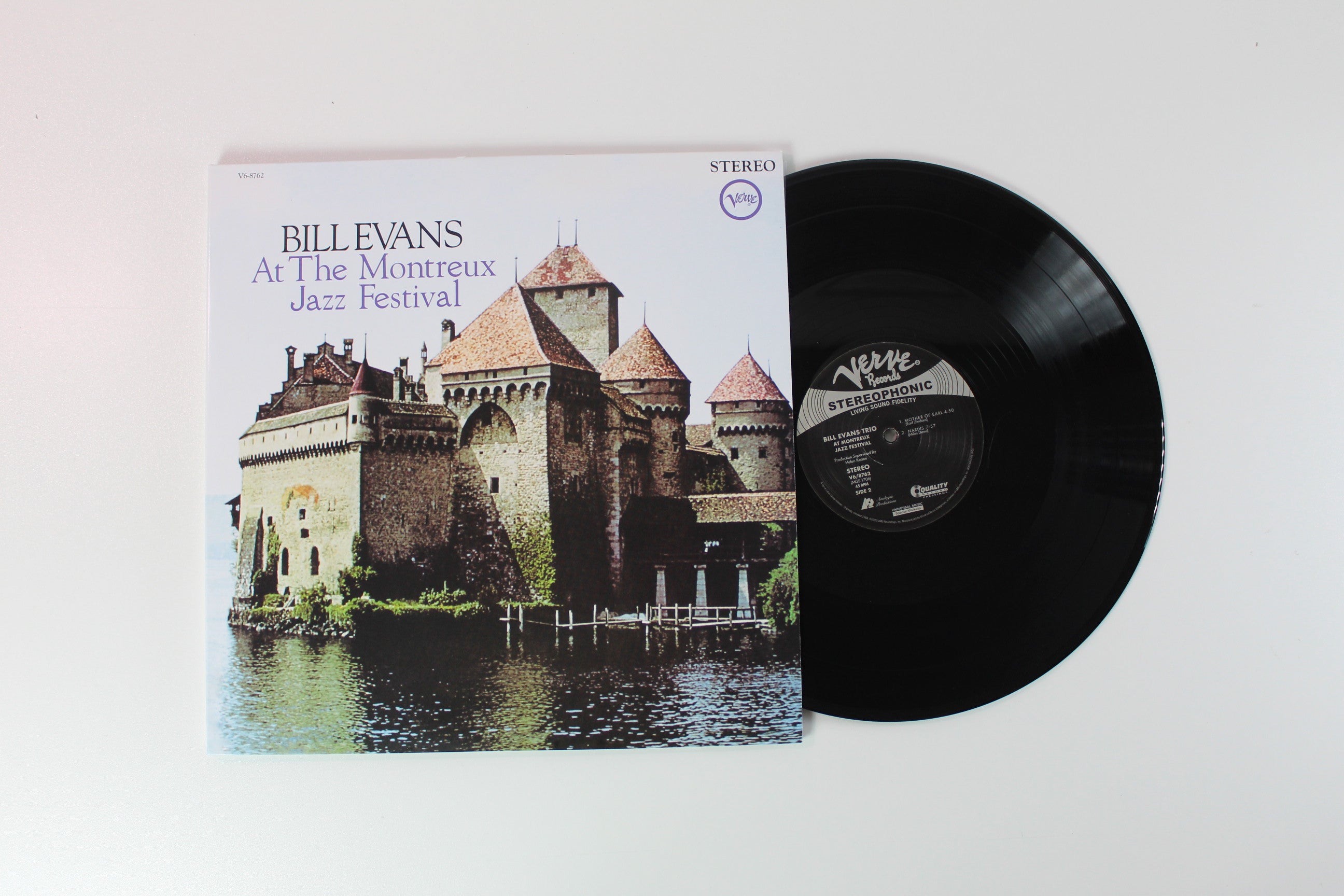 Bill Evans - At The Montreux Jazz Festival on Verve Analogue Productions 2 X 12" 45 RPM Reissue