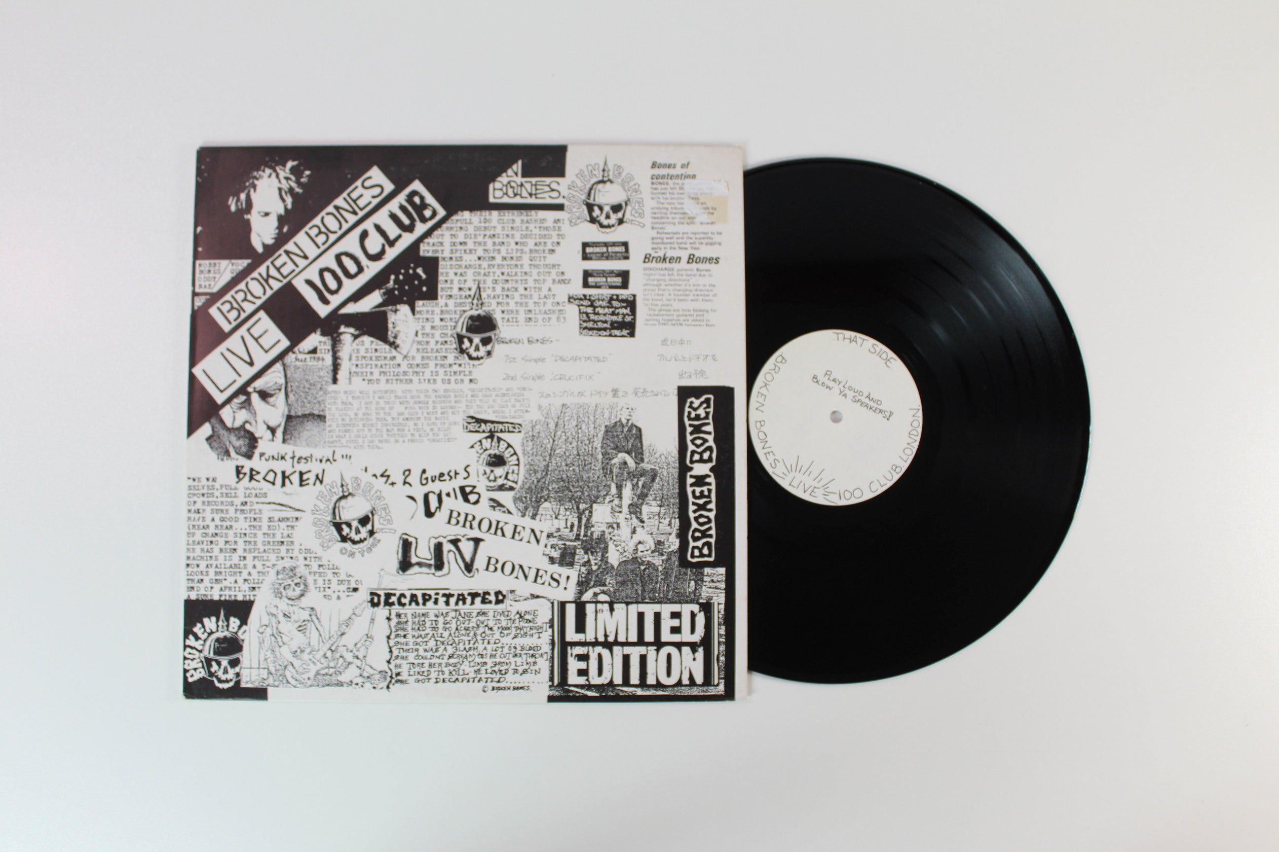 Broken Bones - Live 100 Club on Stoned Records ?