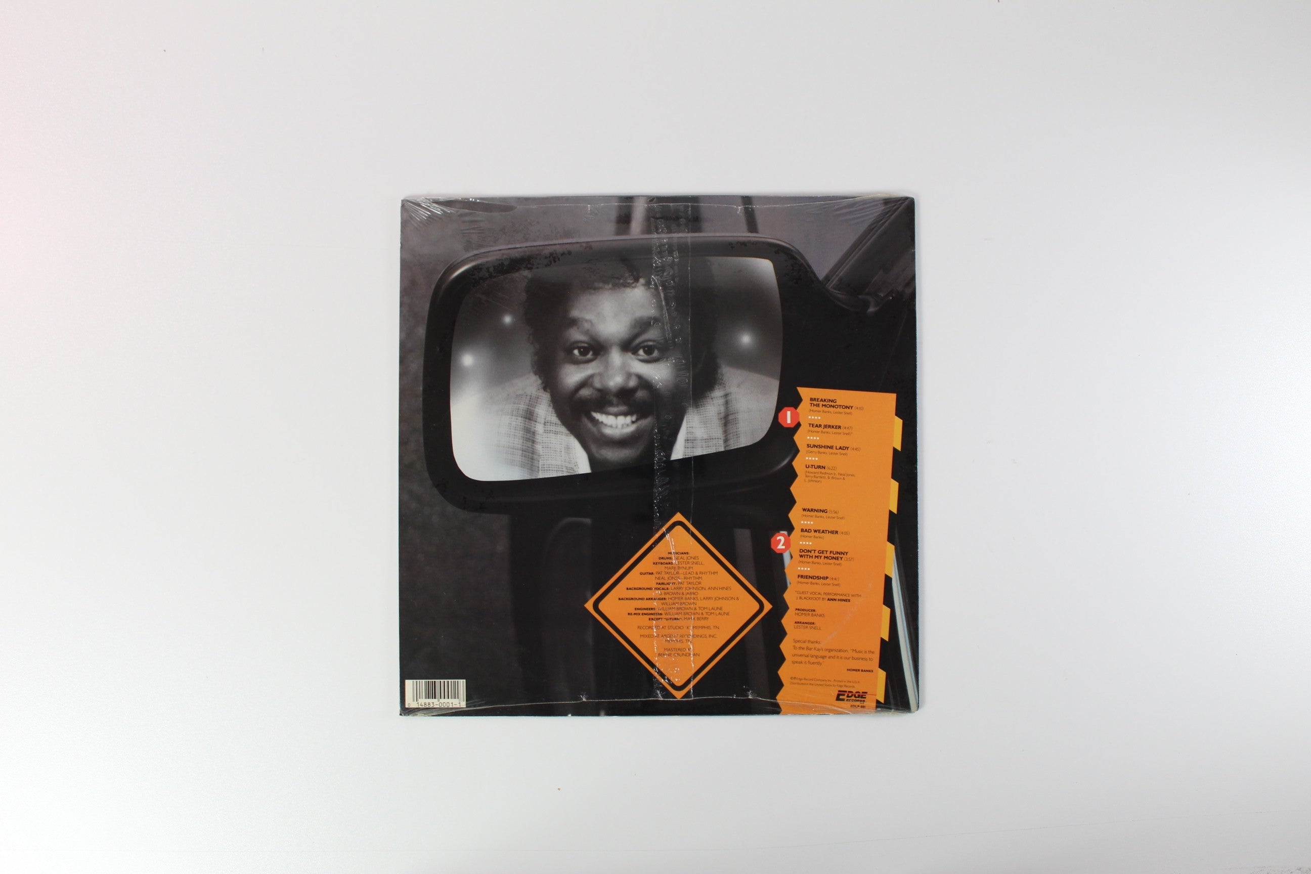 J. Blackfoot - U-Turn on Edge Records Sealed