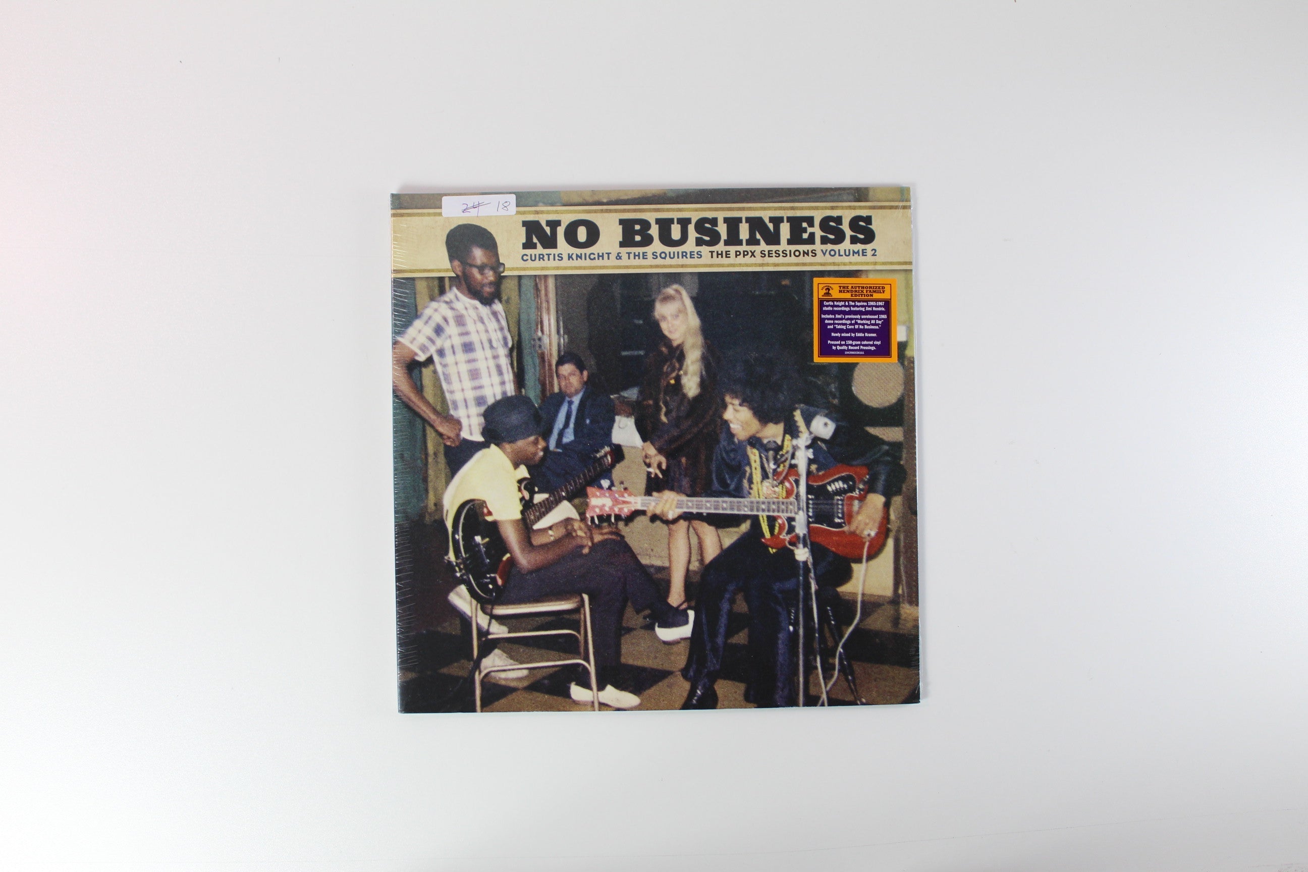 Curtis Knight & The Squires - No Business (The PPX Sessions Volume 2) on Dagger Records RSD BF 2020 Ltd Numbered Brown Vinyl Sealed