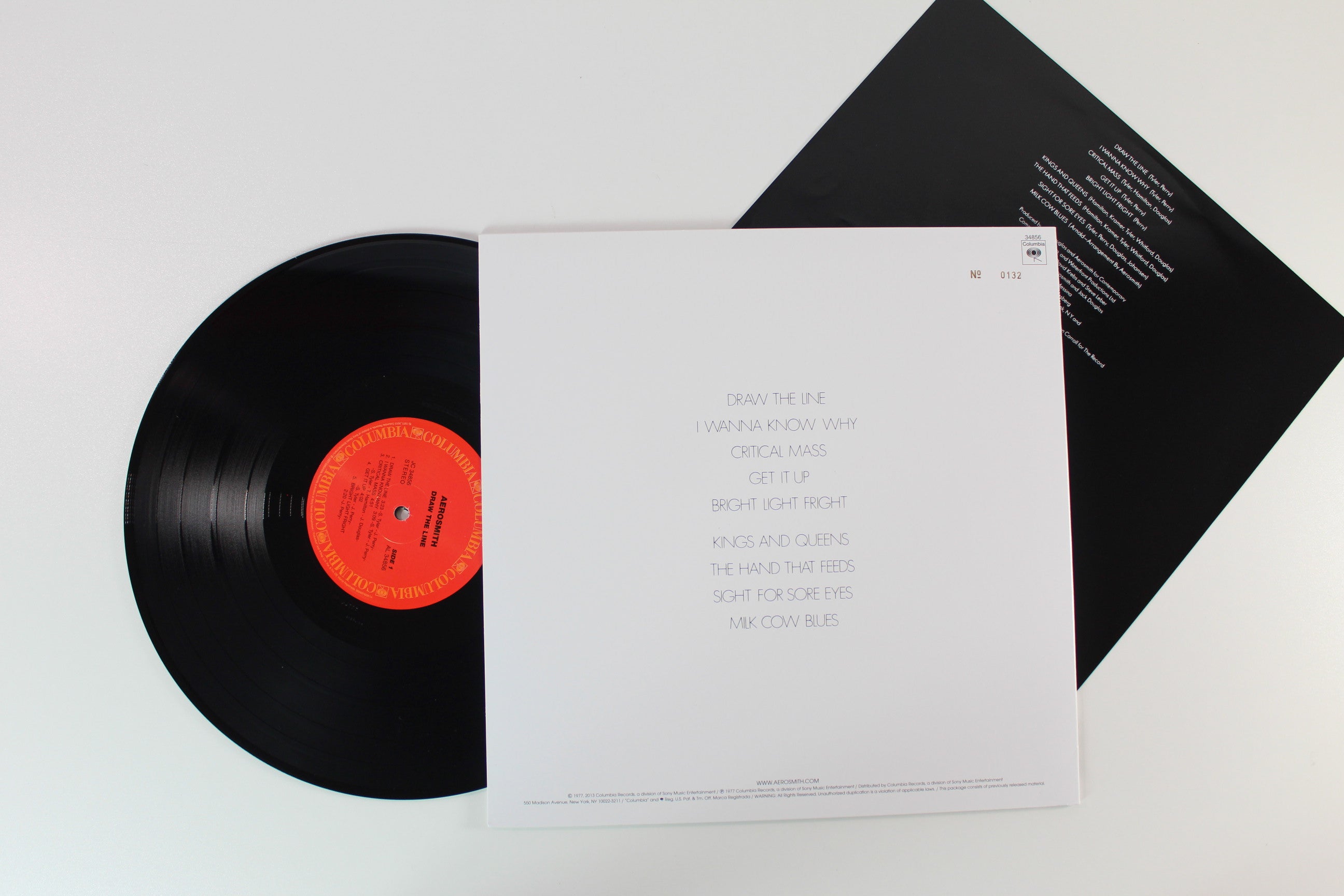Aerosmith - Draw The Line on Columbia Numbered Reissue
