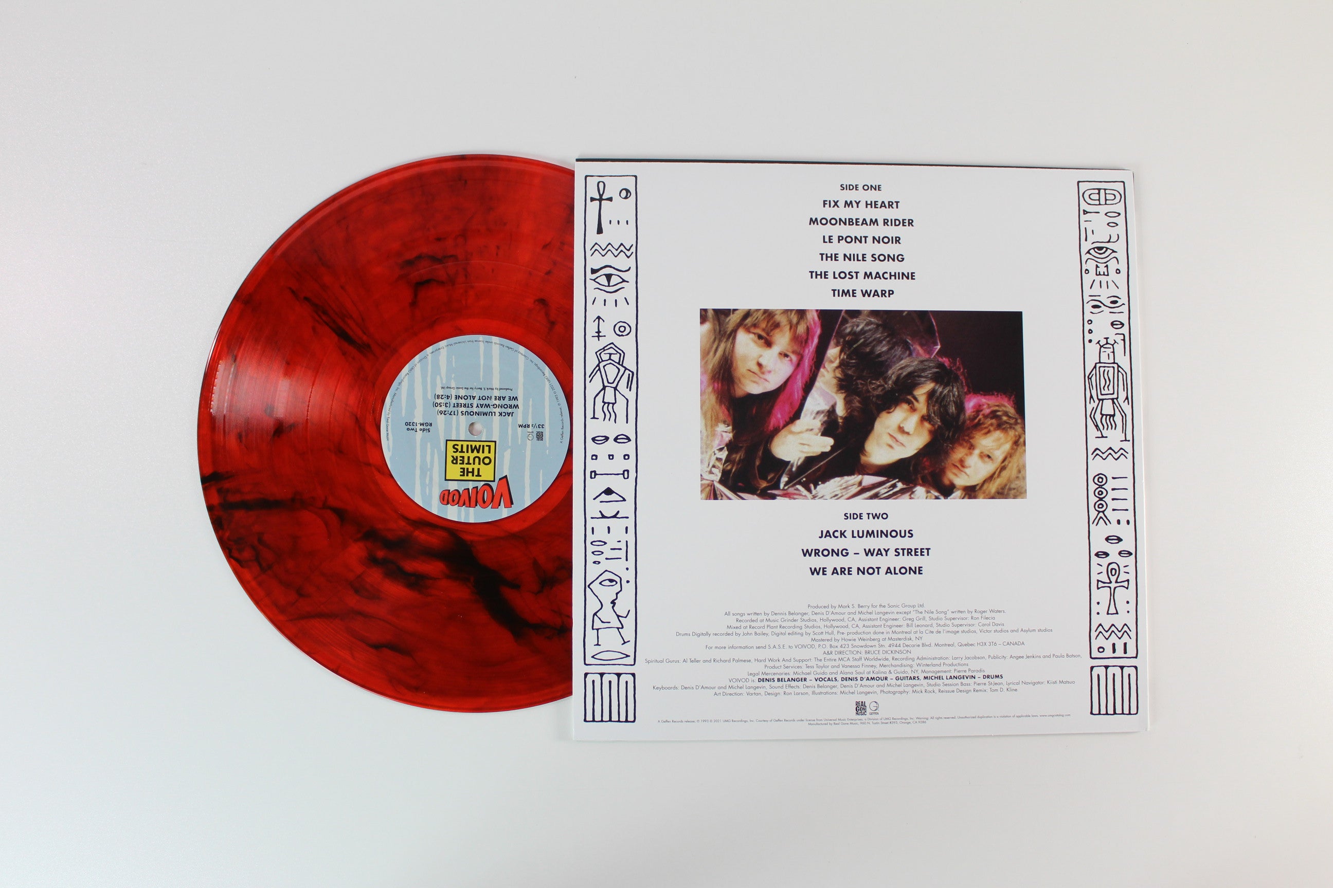 Voïvod - The Outer Limits on Real Gone Music - Red/Black Smoke Colored Vinyl