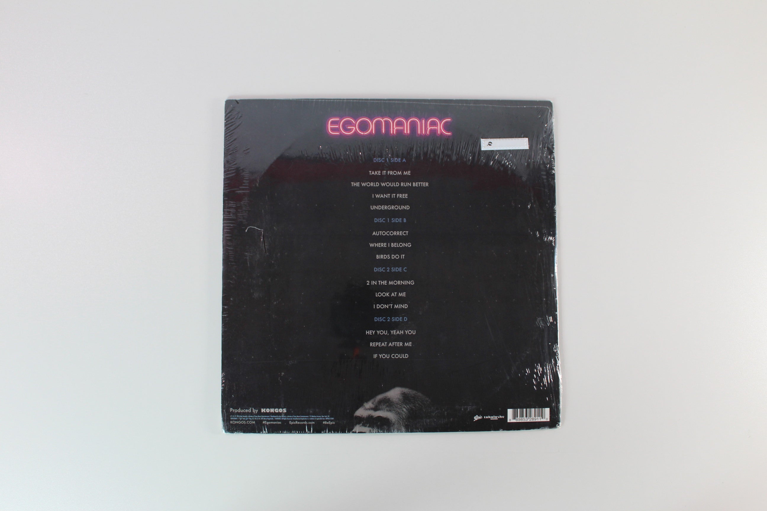 Kongos - Egomaniac on Sony Music / Epic - Sealed