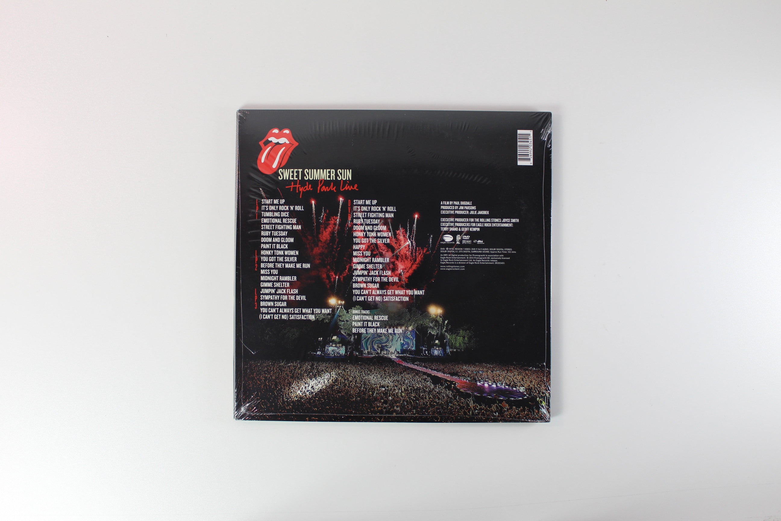 The Rolling Stones - Sweet Summer Sun - Hyde Park Live on Eagle Vision Sea;ed