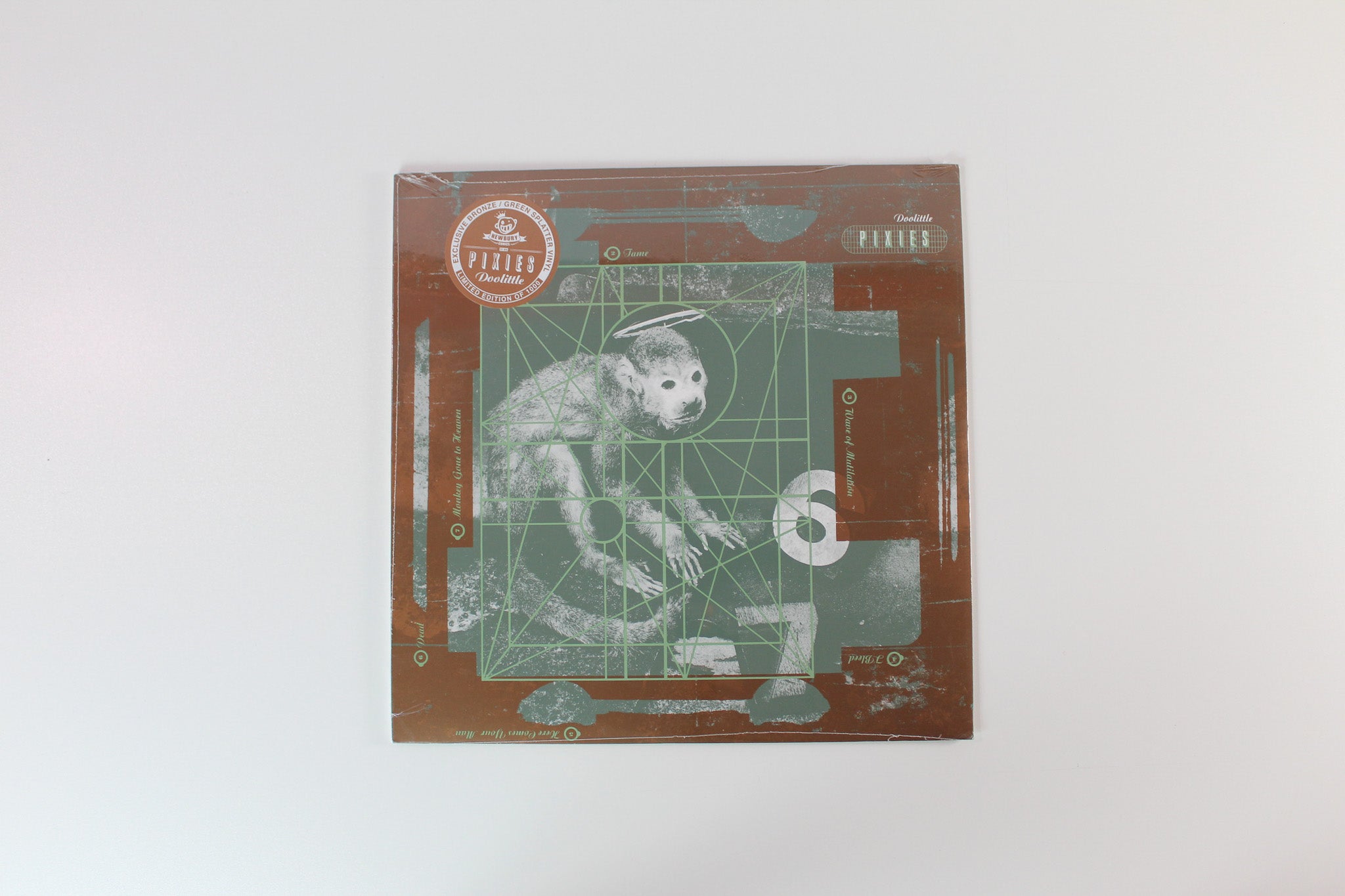 Pixies - Doolittle on 4AD Ltd Splatter Bronze/Green On Clear Reissue Sealed