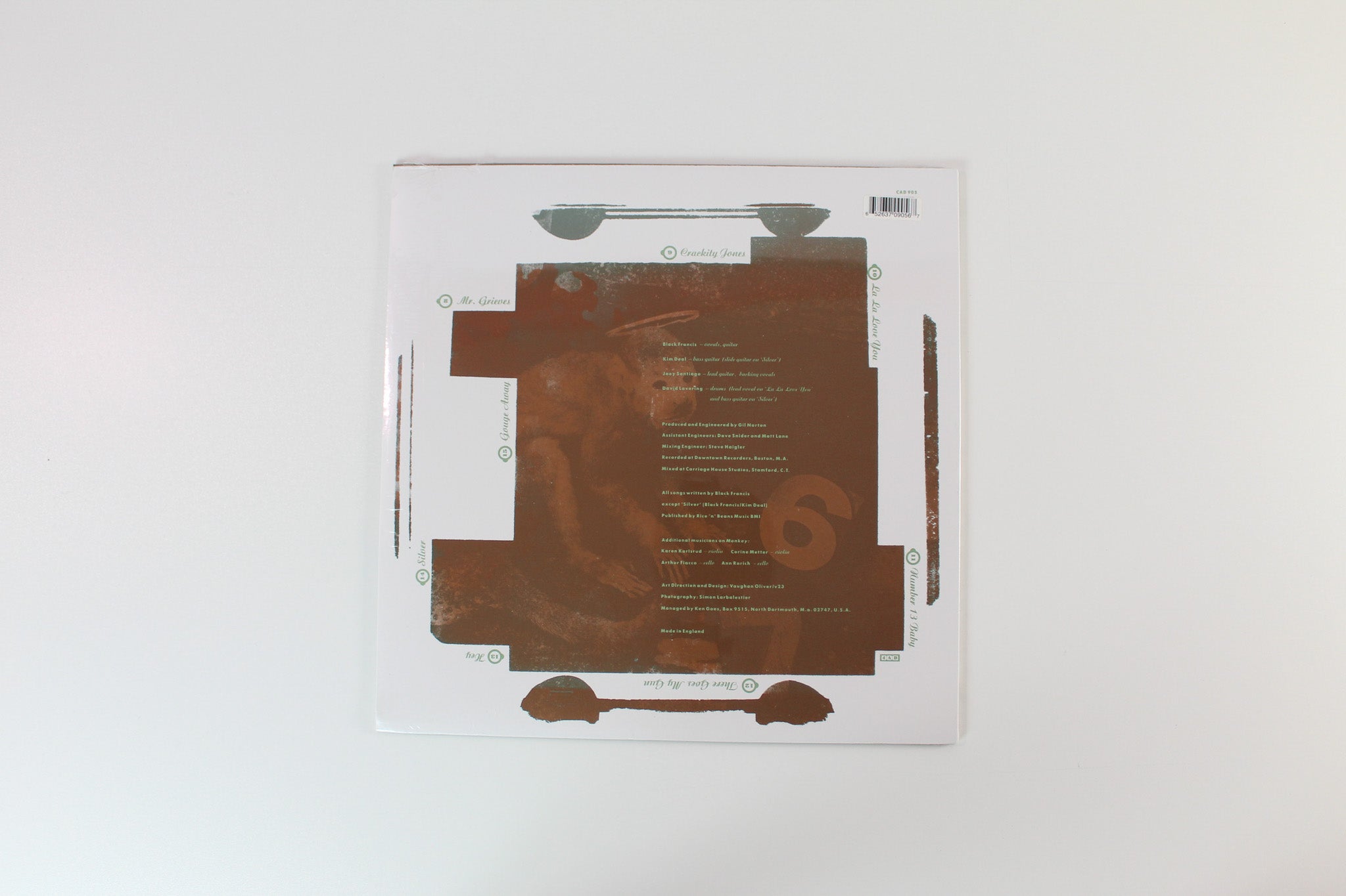 Pixies - Doolittle on 4AD Ltd Splatter Bronze/Green On Clear Reissue Sealed