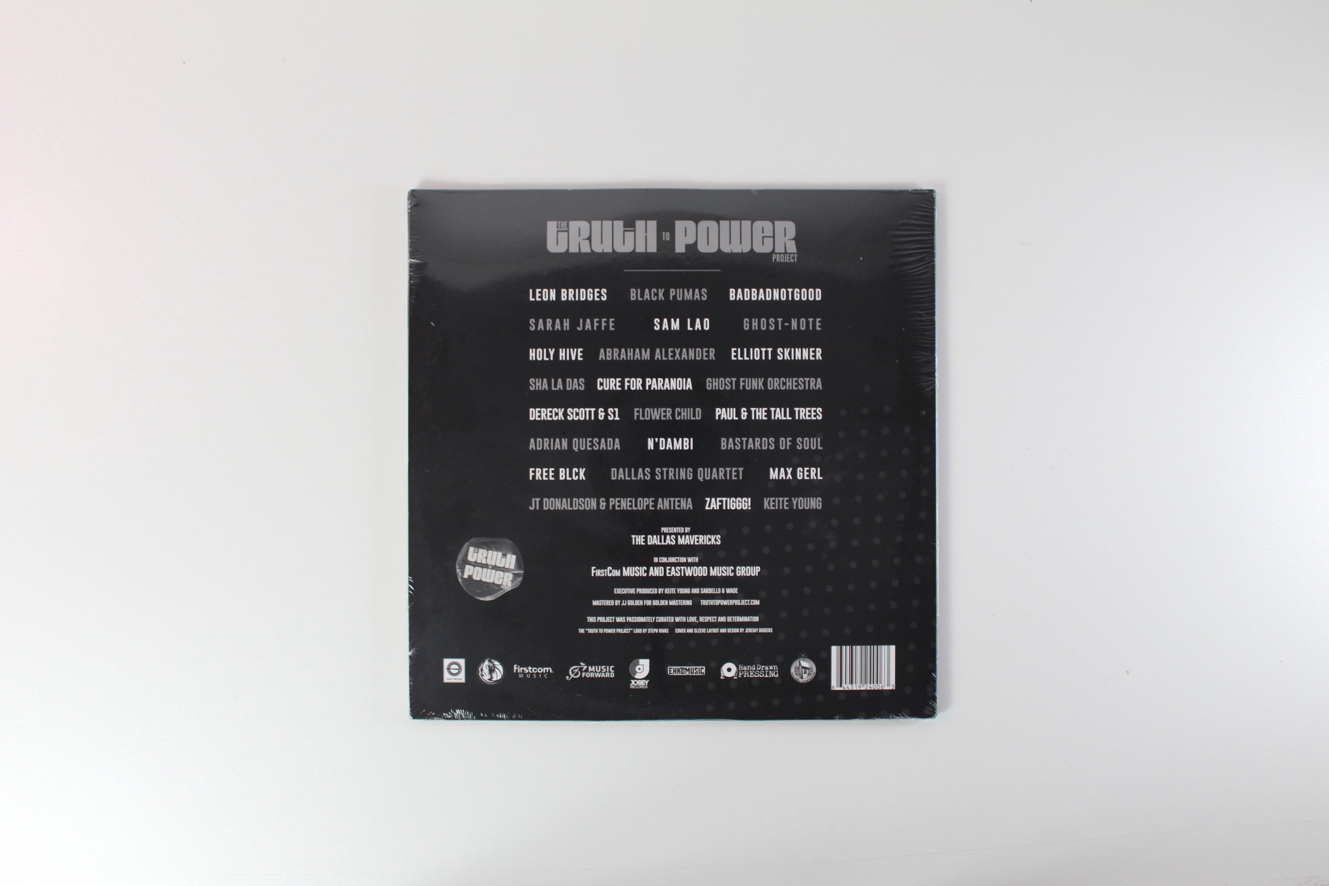 Various - The Truth To Power Project on Eastwood Music Group RSD 2021 Ltd Smoky Clear Vinyl Sealed