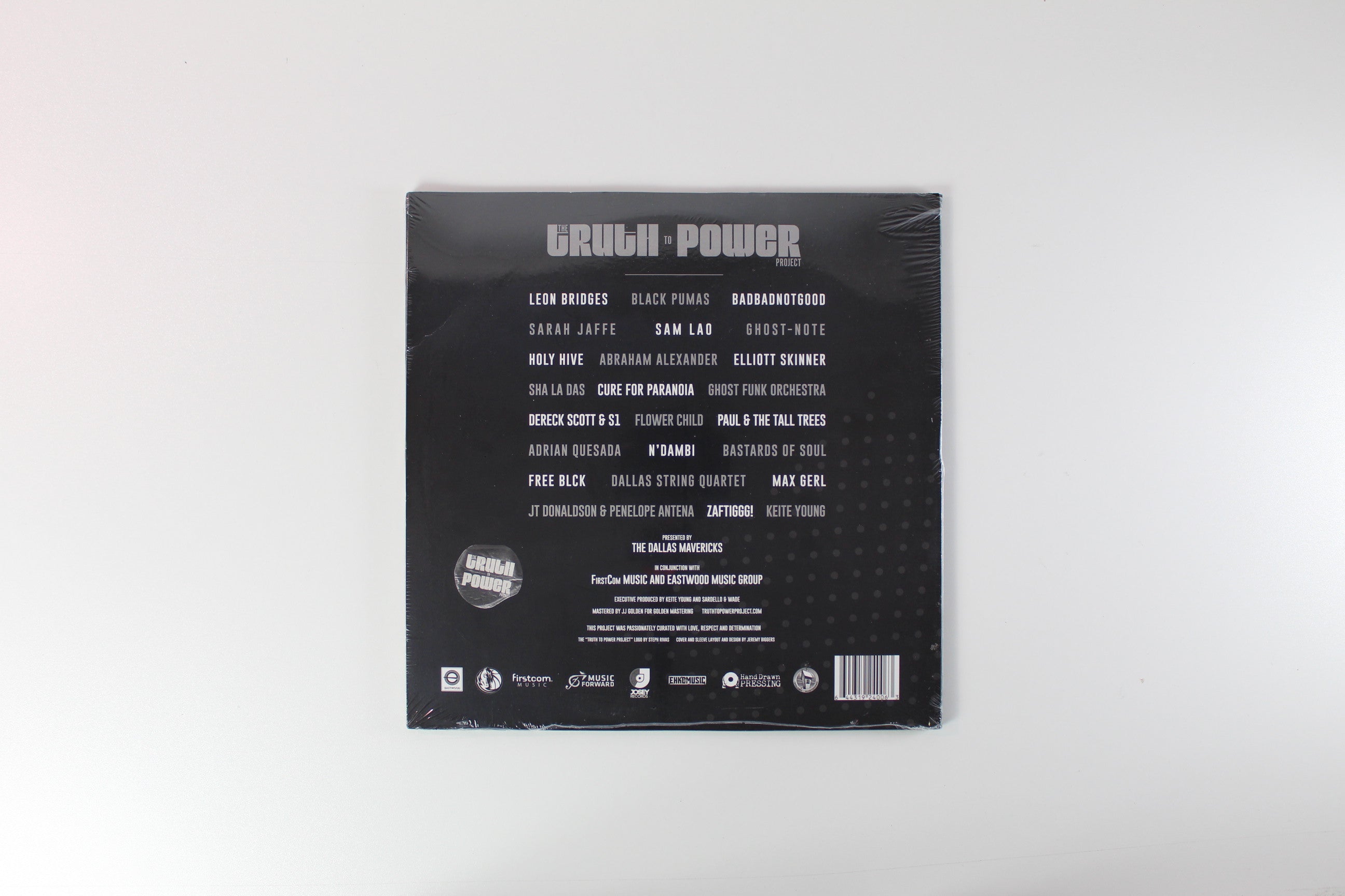 Various - The Truth To Power Project on Eastwood Music Group RSD 2021 Ltd Smoky Clear Vinyl Sealed