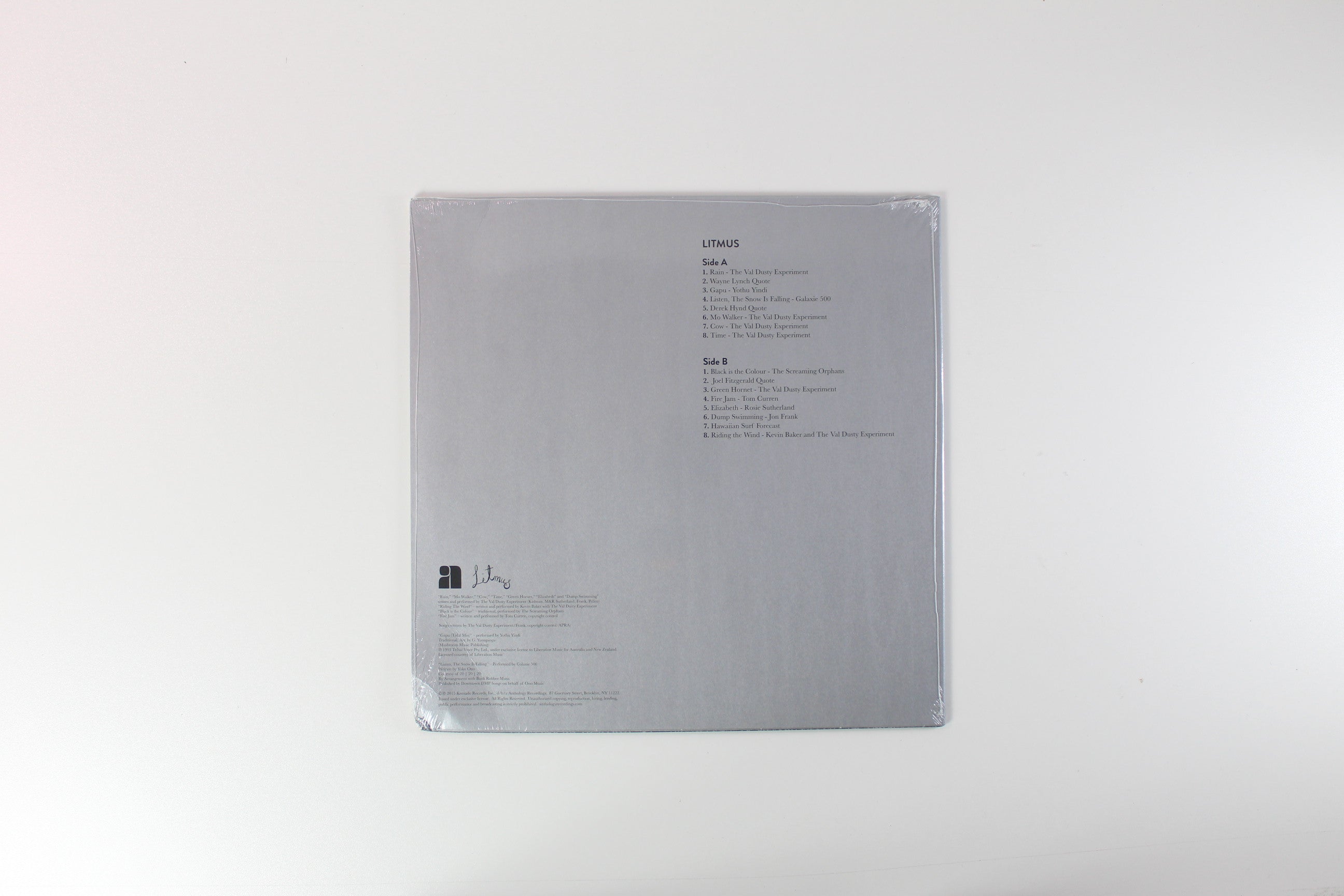 Various - Litmus Soundtrack on Anthology Recordings Sealed