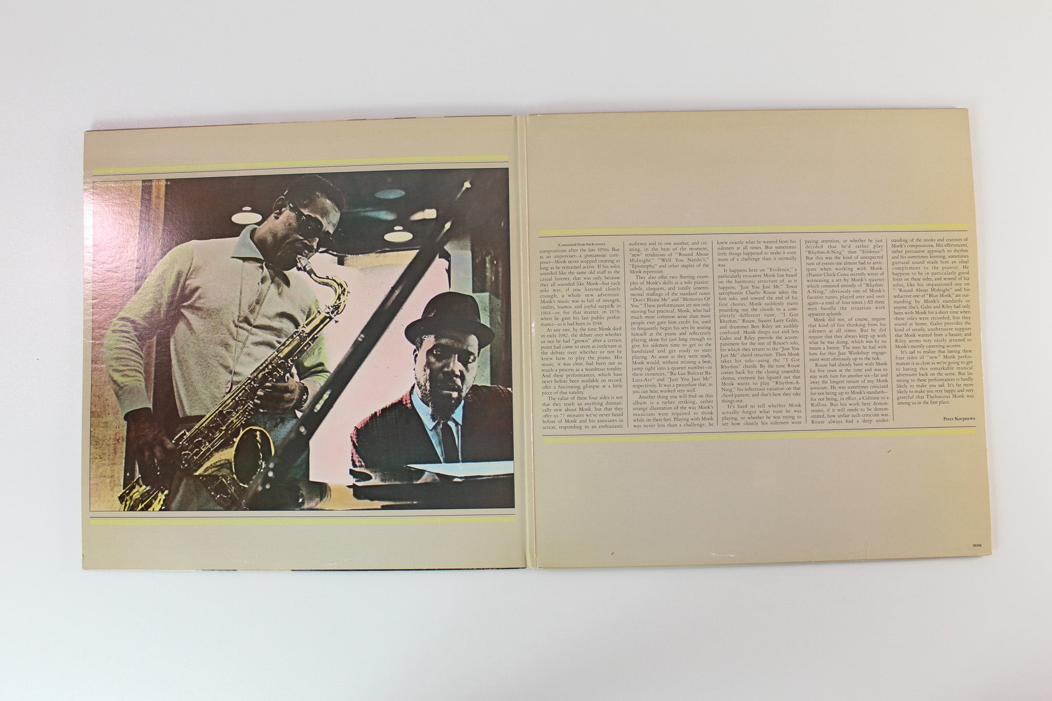 Thelonious Monk - Live At The Jazz Workshop on Columbia