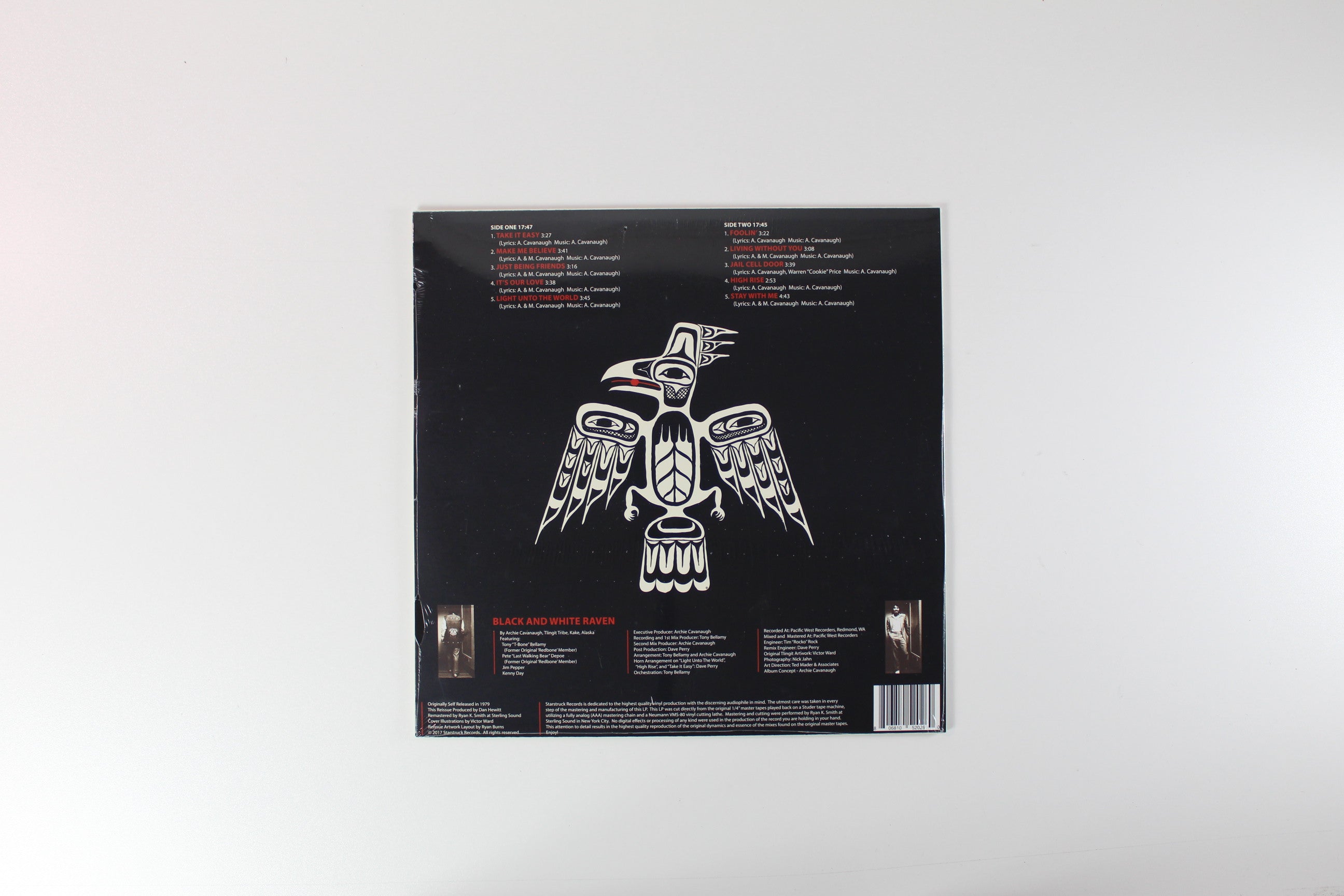 Archie James Cavanaugh - Black And White Raven on Starstruck Ltd Reissue Sealed