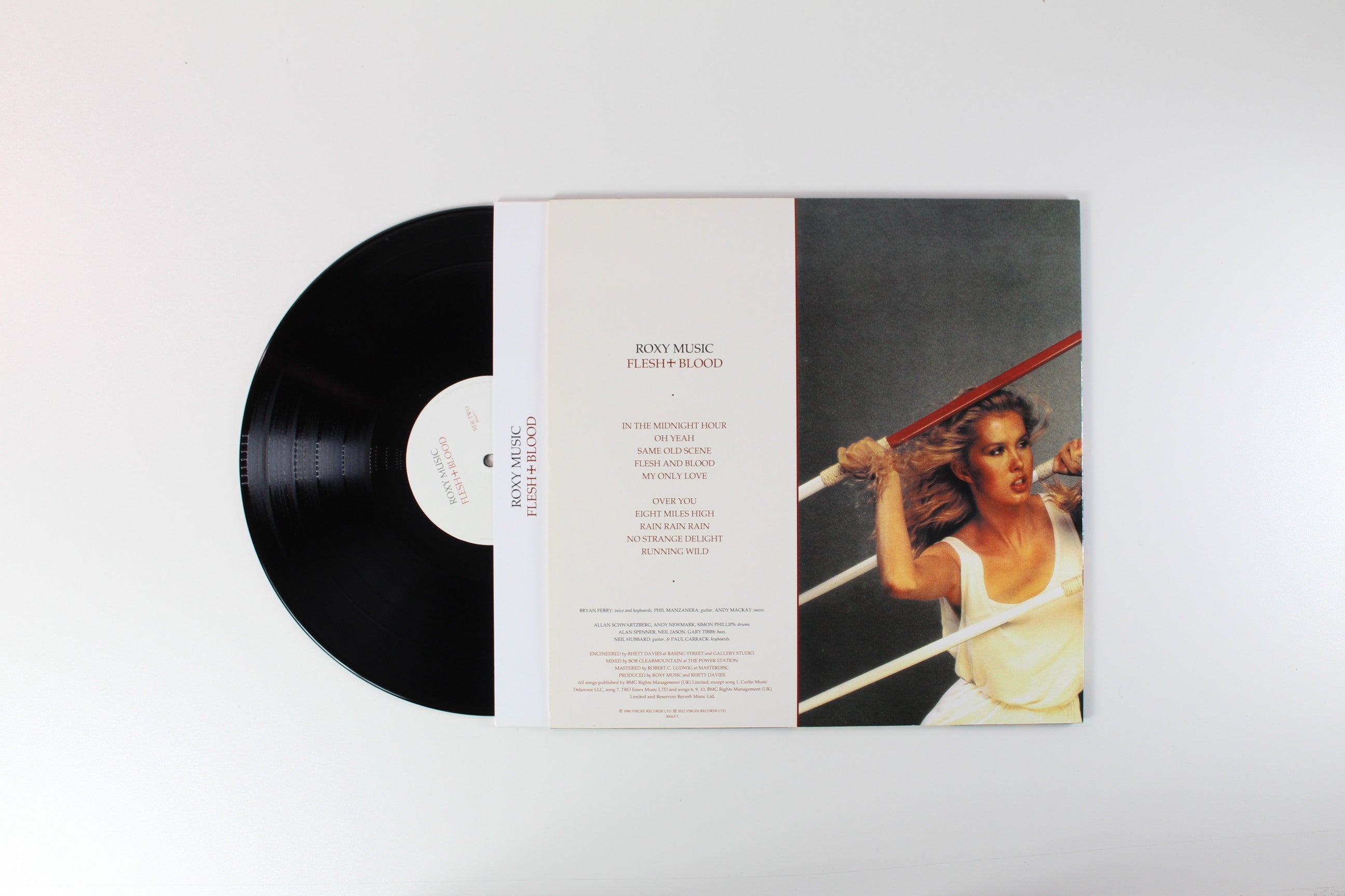 Roxy Music - Flesh + Blood on Virgin / UMC - Half Speed Mastered