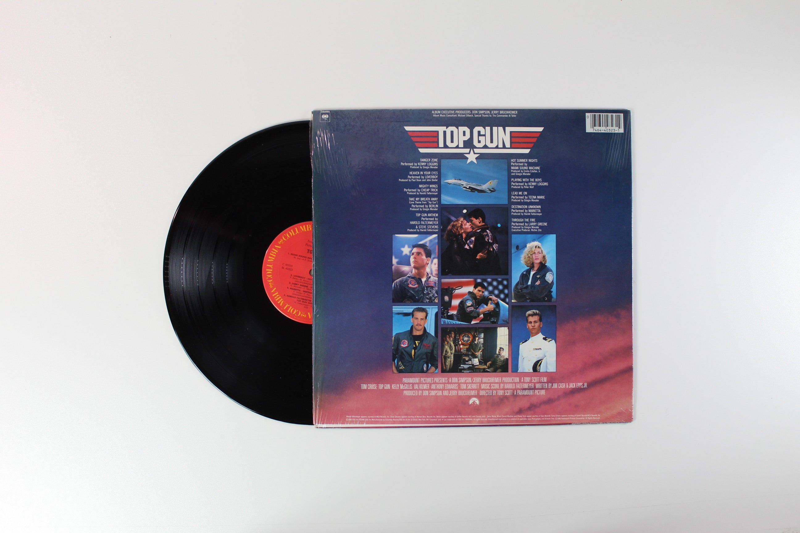 Various - Top Gun (Original Motion Picture Soundtrack) on Columbia