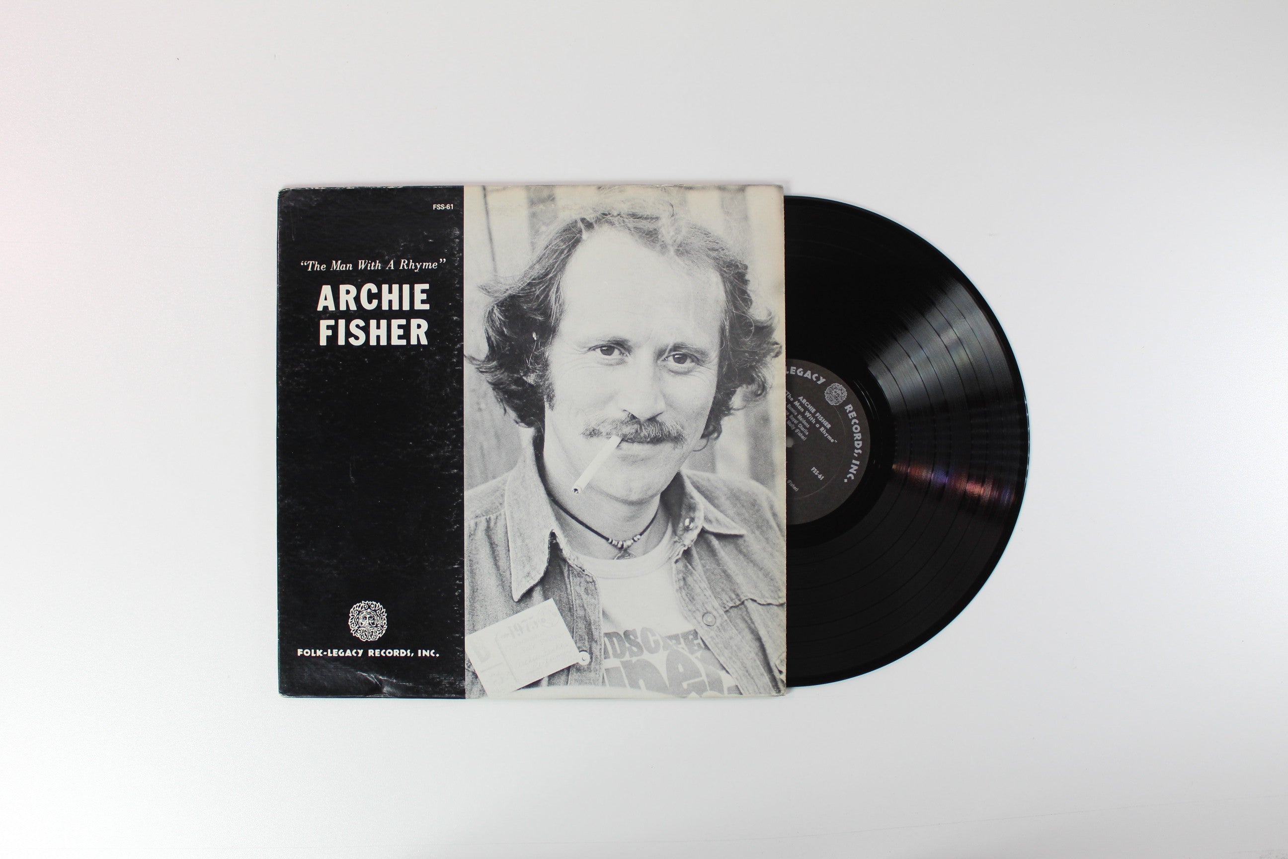 Archie Fisher - The Man With A Rhyme on Folk-Legacy Records