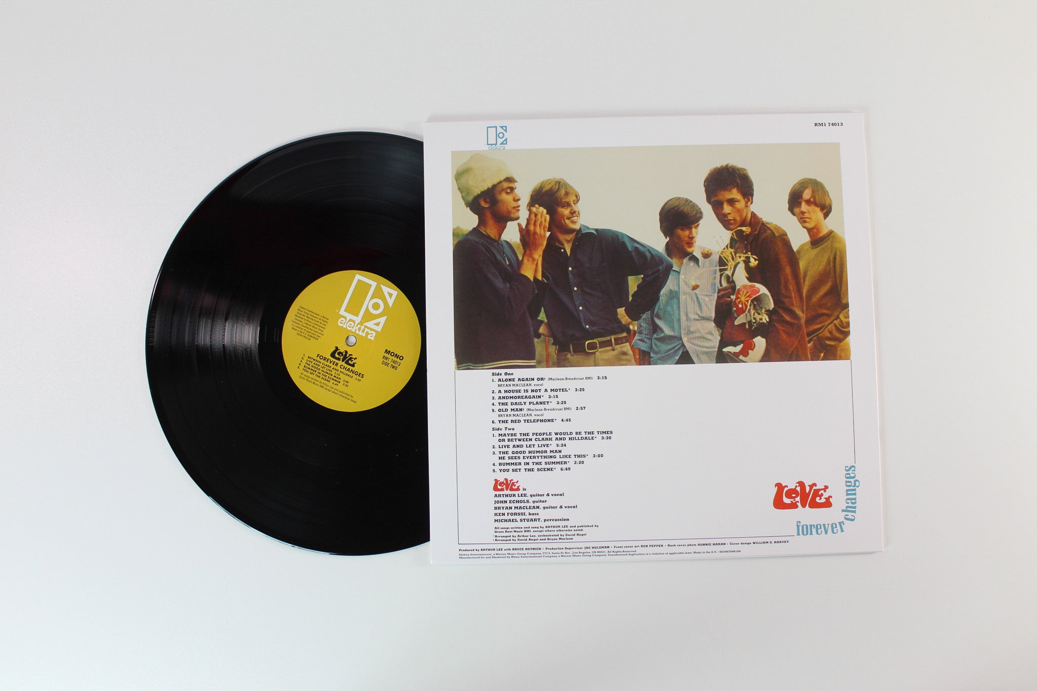 Love - Forever Changes on Elektra Rhino Ltd Mono Reissue