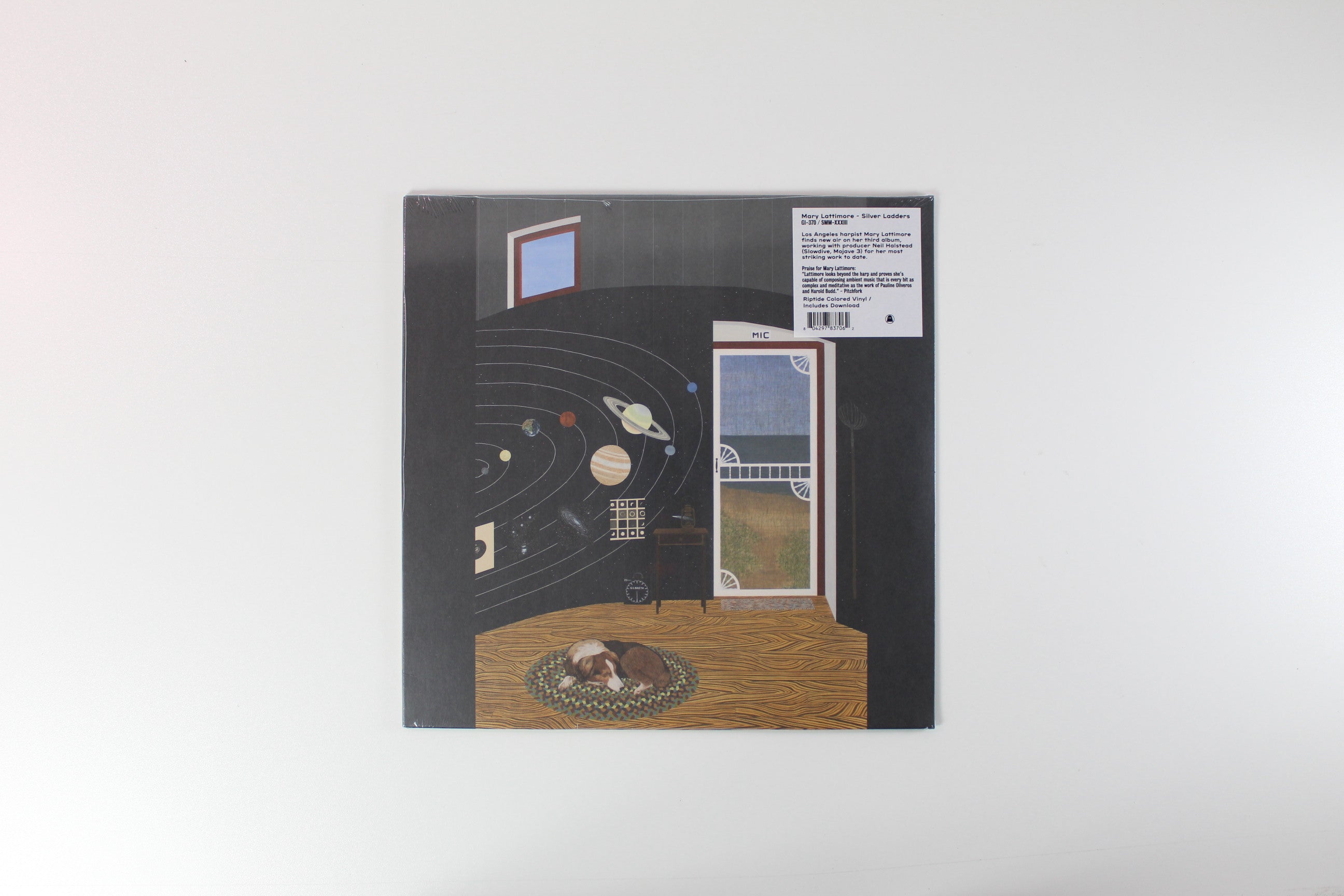 Mary Lattimore - Silver Ladders on Ghostly International Ltd Blue Riptide Vinyl Sealed