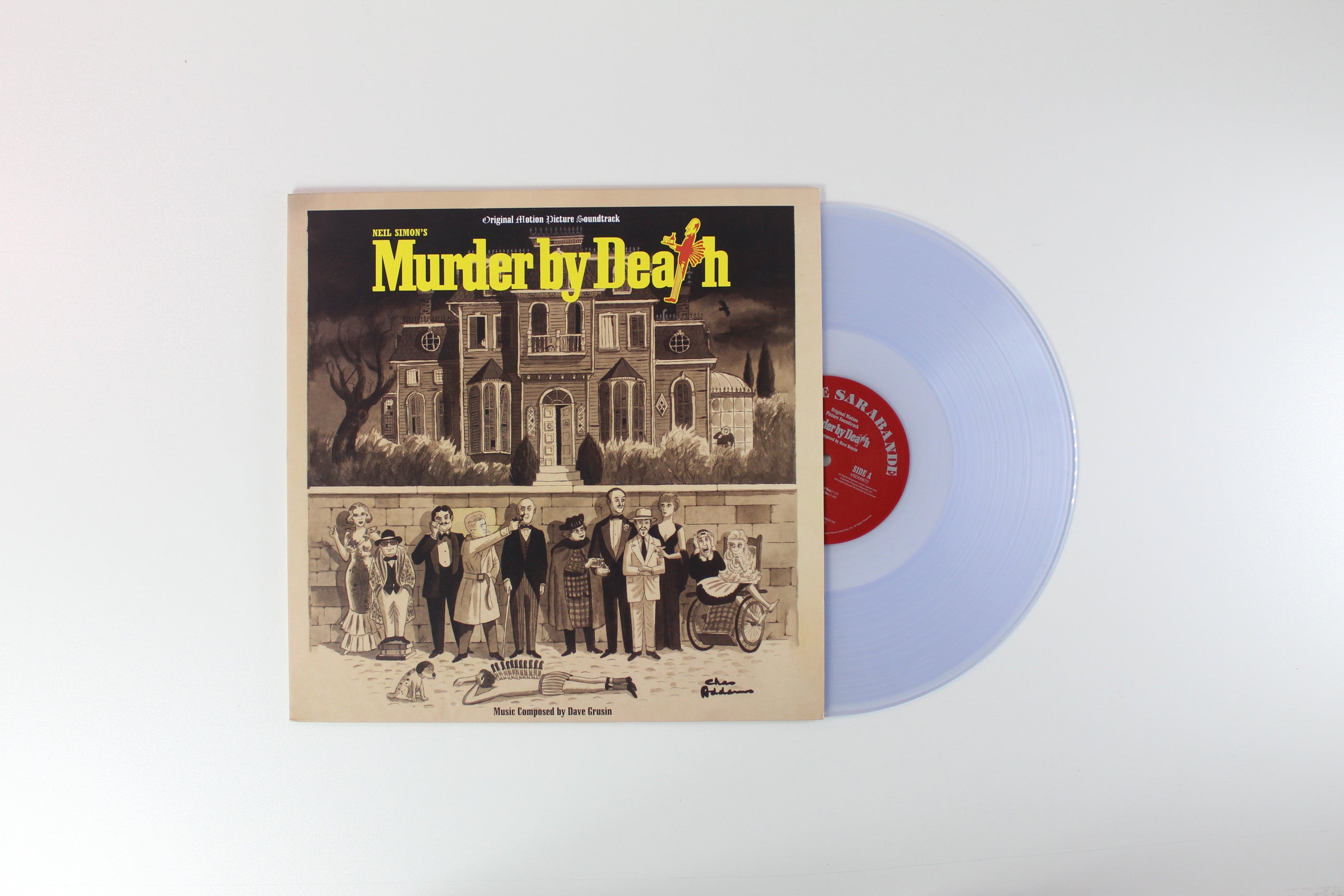 Dave Grusin - Murder By Death on Varèse Sarabande - Clear Vinyl