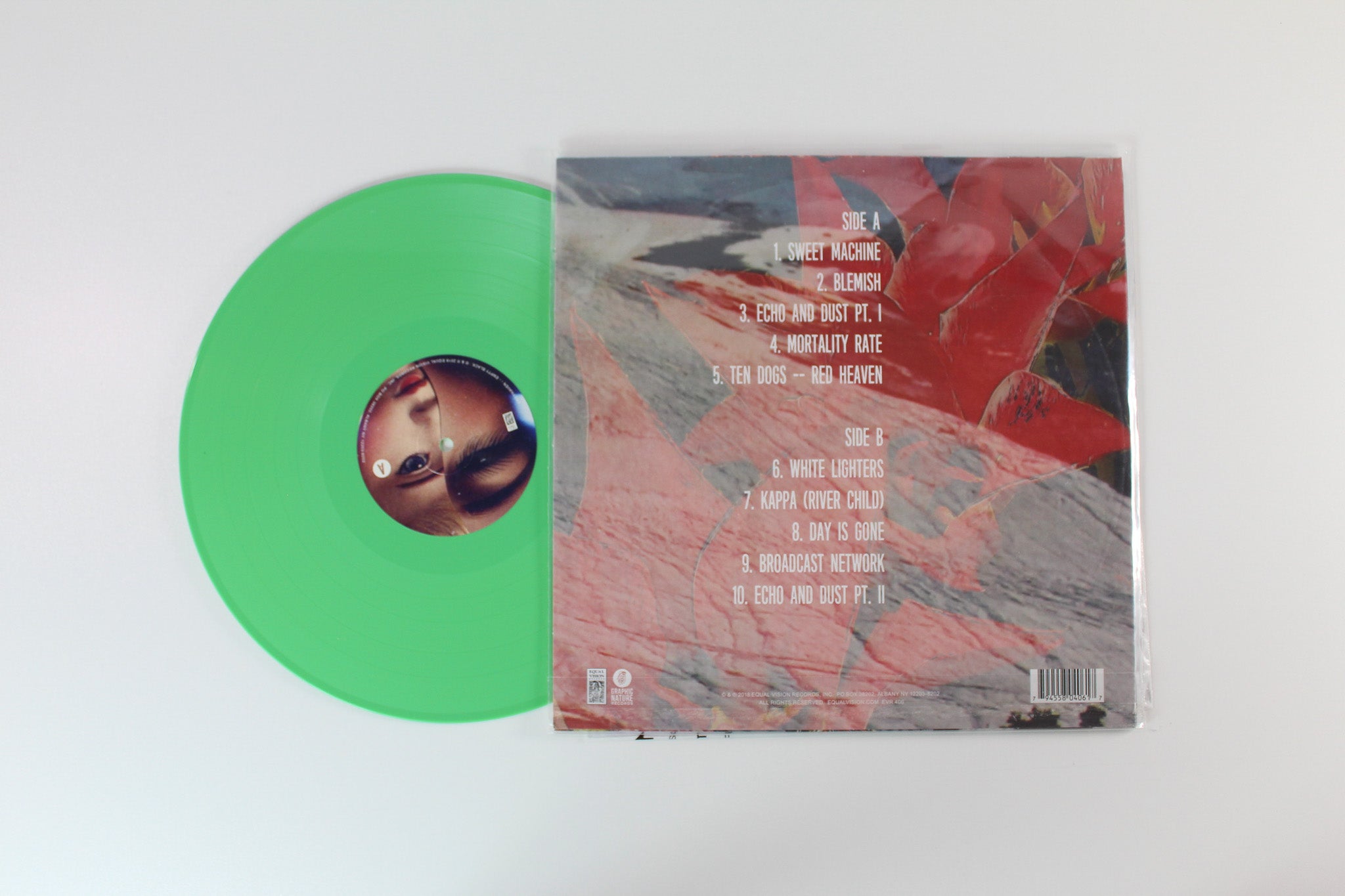 Greyhaven - Empty Black on Equal Vision Opaque Light Green Tour Exclusive