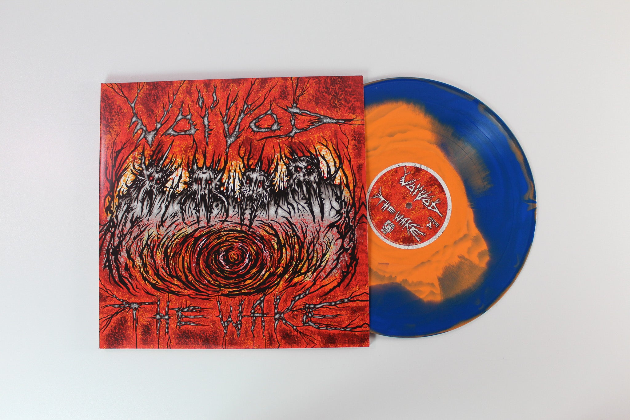 Voïvod - The Wake on Brutal Planet RSD 2024 Ltd Yellow/Blue Swirl Reissue