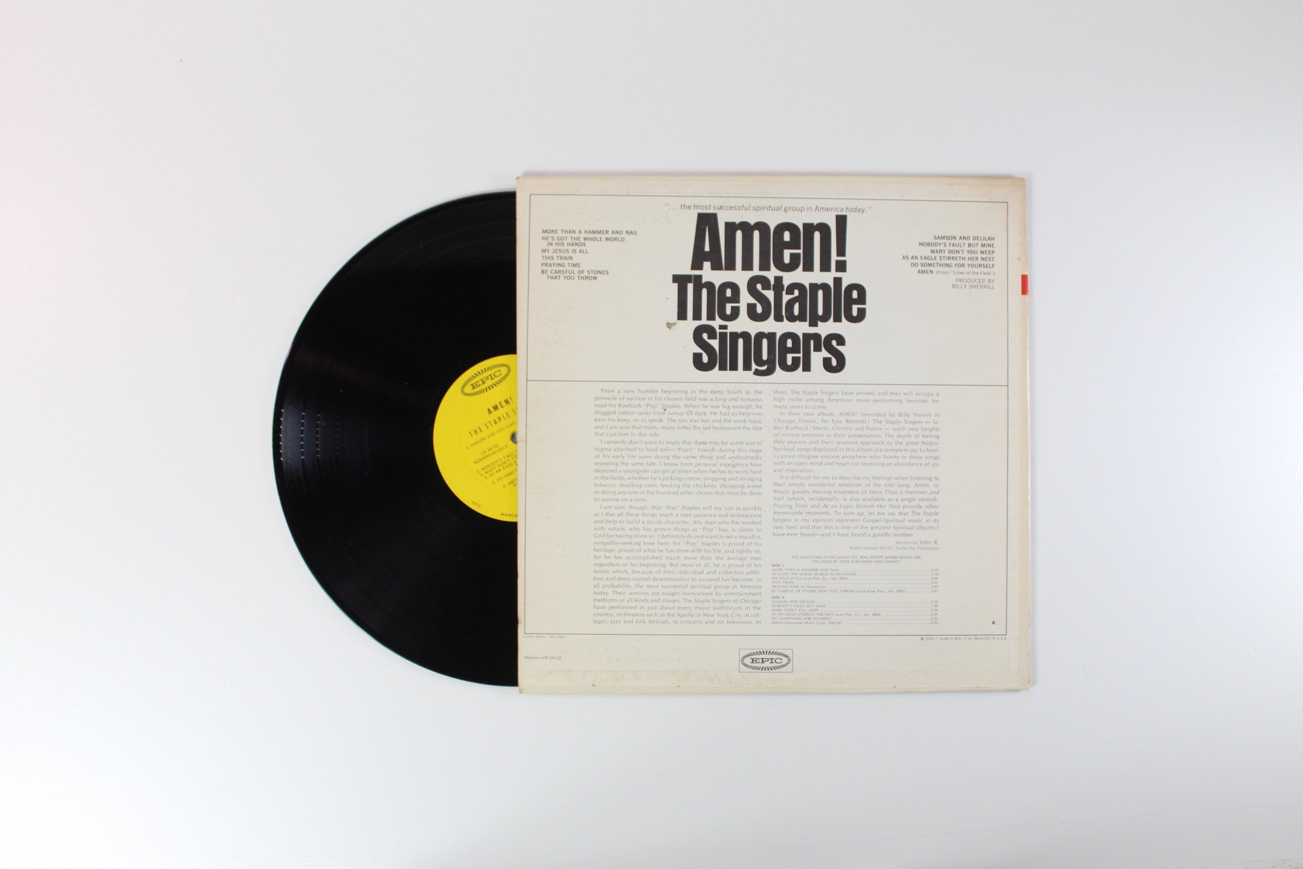 The Staple Singers - Amen! on Epic