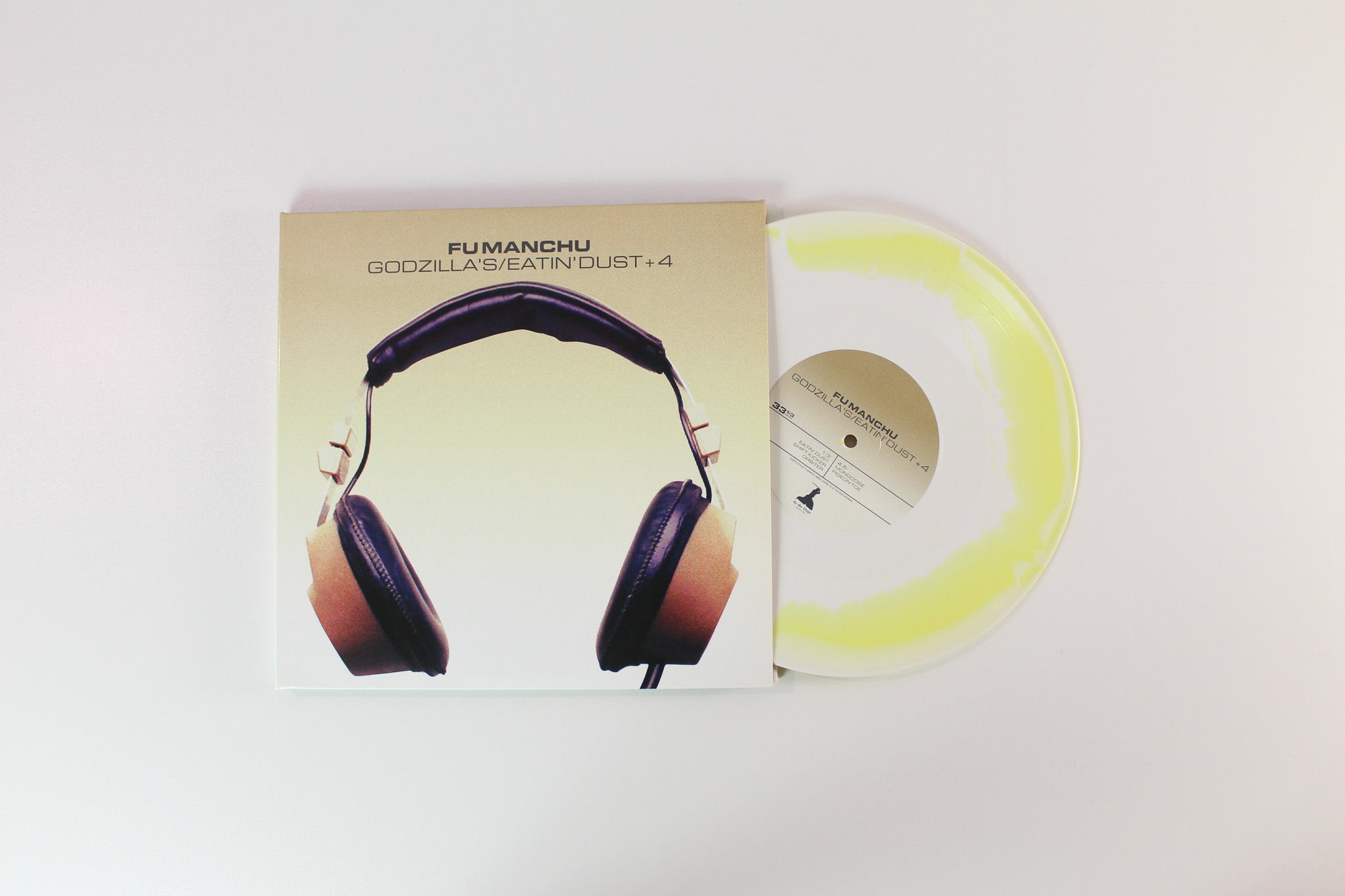 Fu Manchu - Godzilla's / Eatin' Dust +4 on At The Dojo Ltd 10" Colored Vinyl