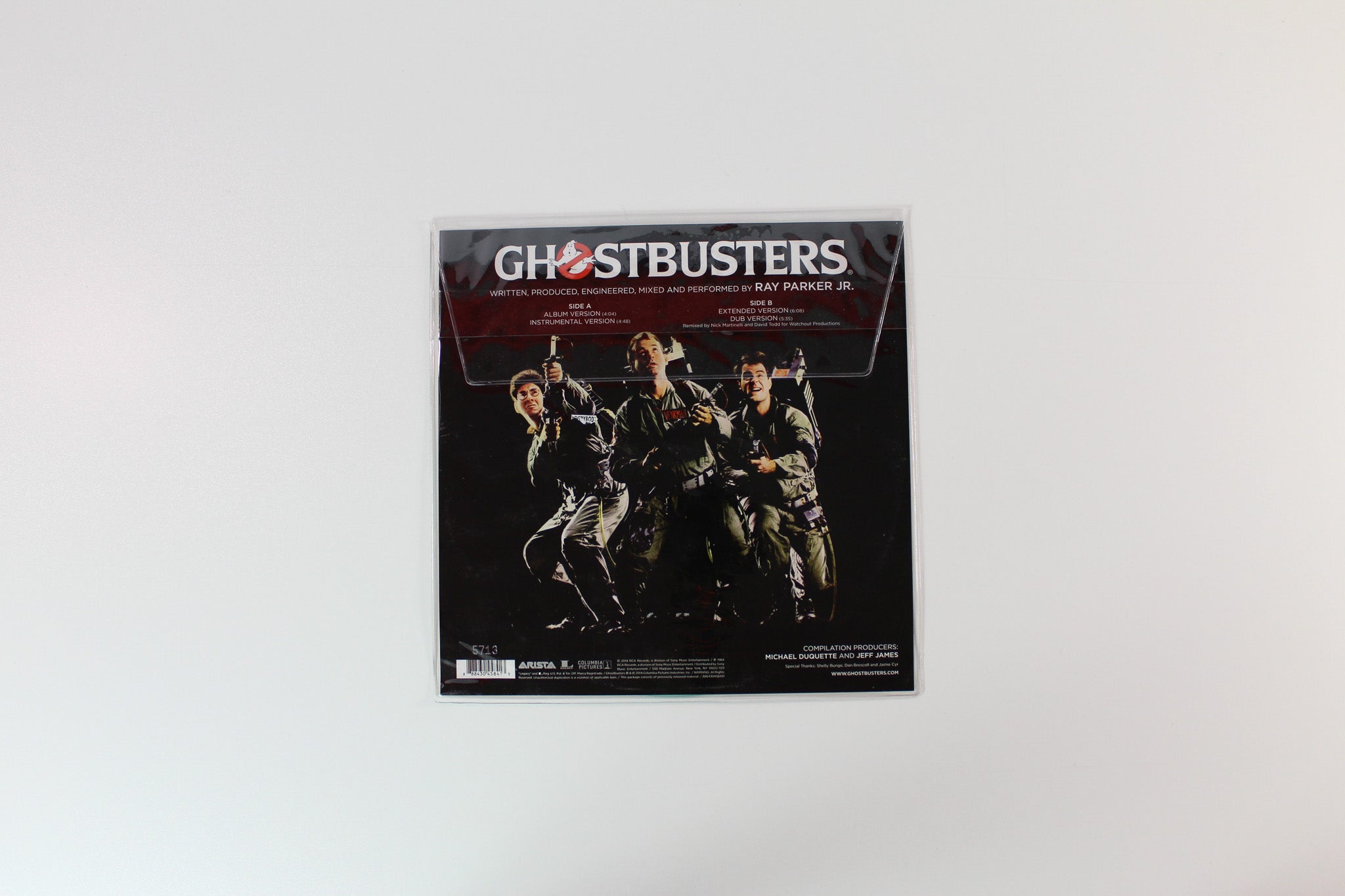 Ray Parker Jr. - Ghostbusters on Legacy Arista RSD 2014 Ltd Numbered Glow in the Dark 10"