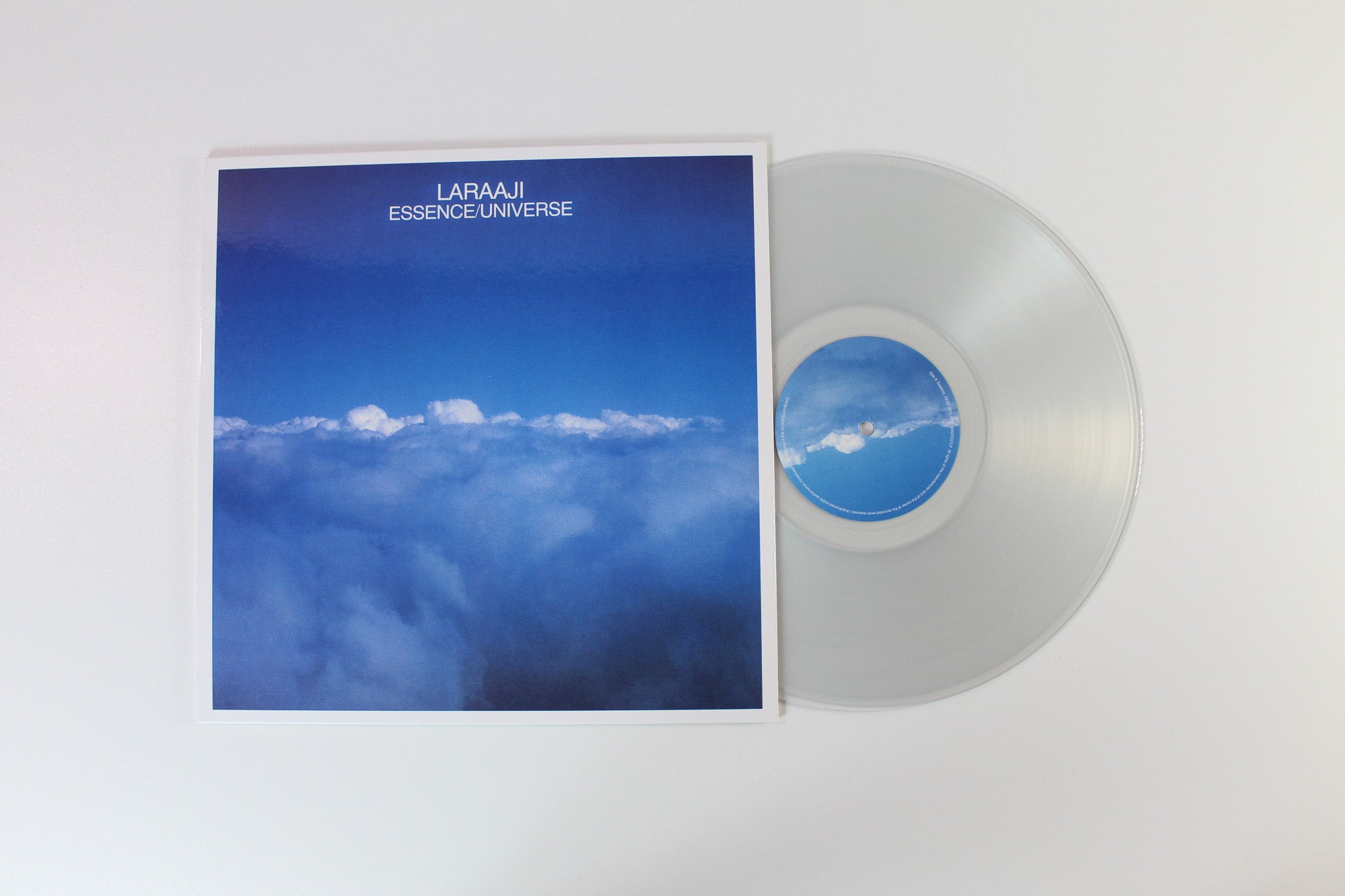 Laraaji - Essence/Universe on All Saints Ltd Clear Vinyl Reissue