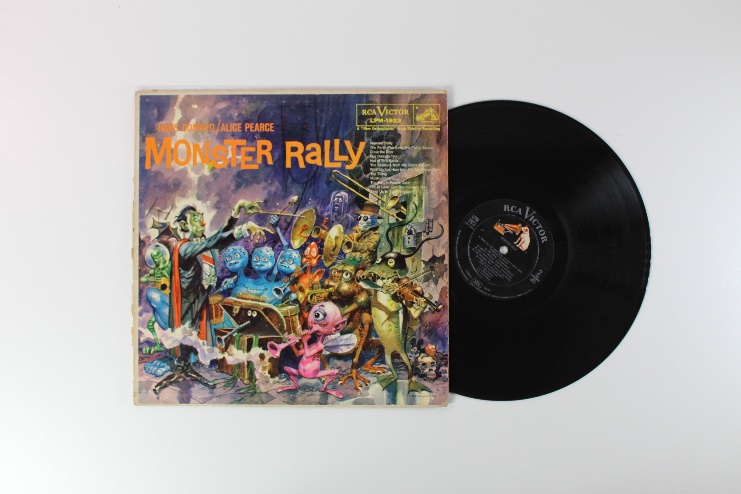 Hans Conried & Alice Pearce - Monster Rally on RCA Victor Mono