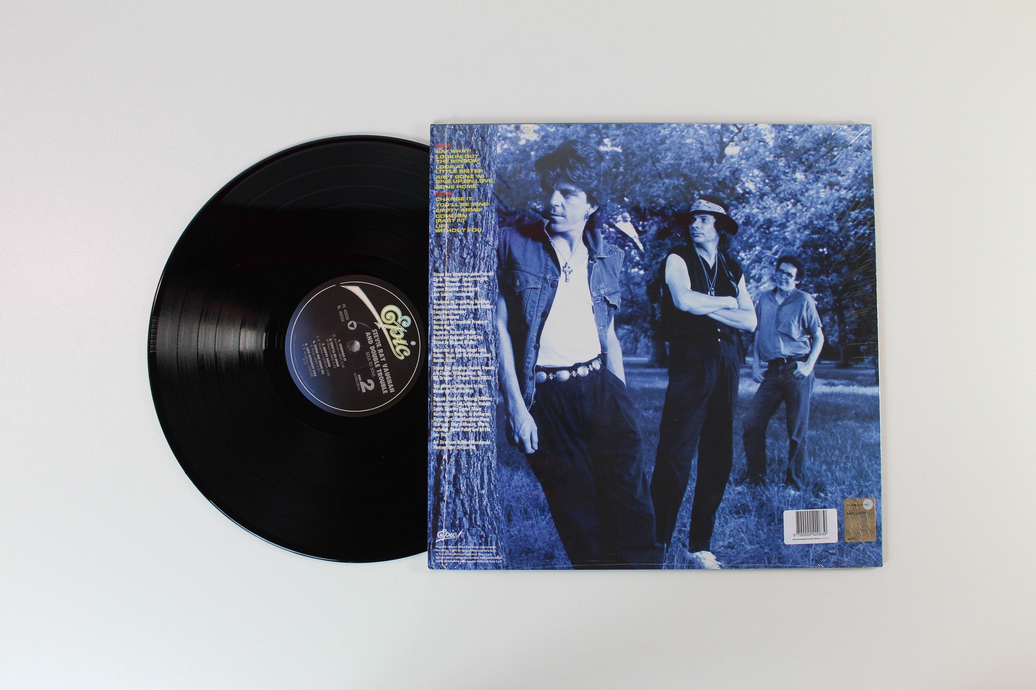 Stevie Ray Vaughan & Double Trouble - Soul To Soul on Epic 180 Gram Reissue