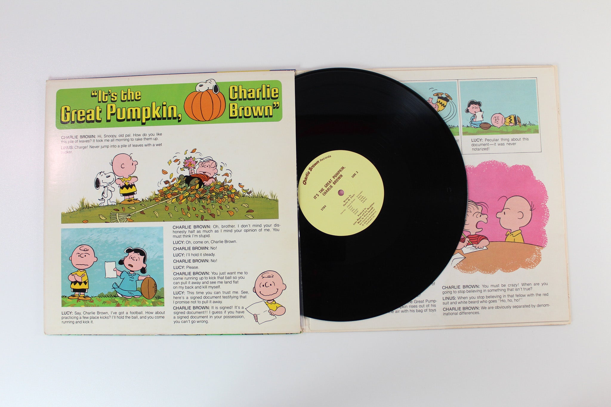 Charles M. Schulz - It's The Great Pumpkin, Charlie Brown on Charlie Brown Records