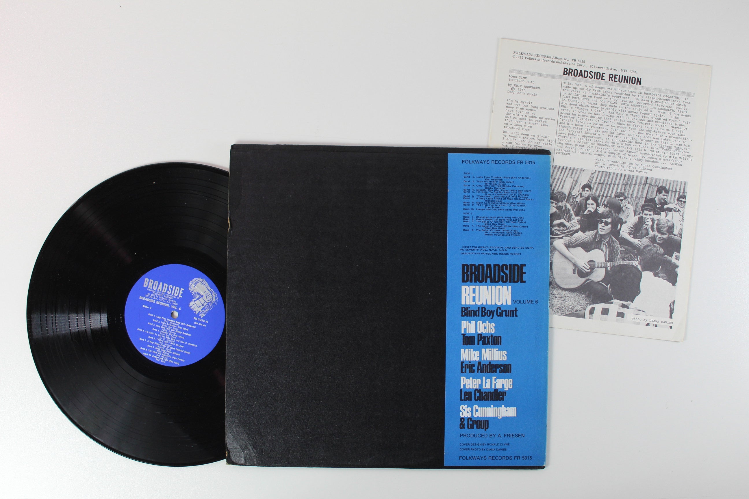 Various - Broadside Ballads Vol. 6: Broadside Reunion on Folkways Records / Broadside Records